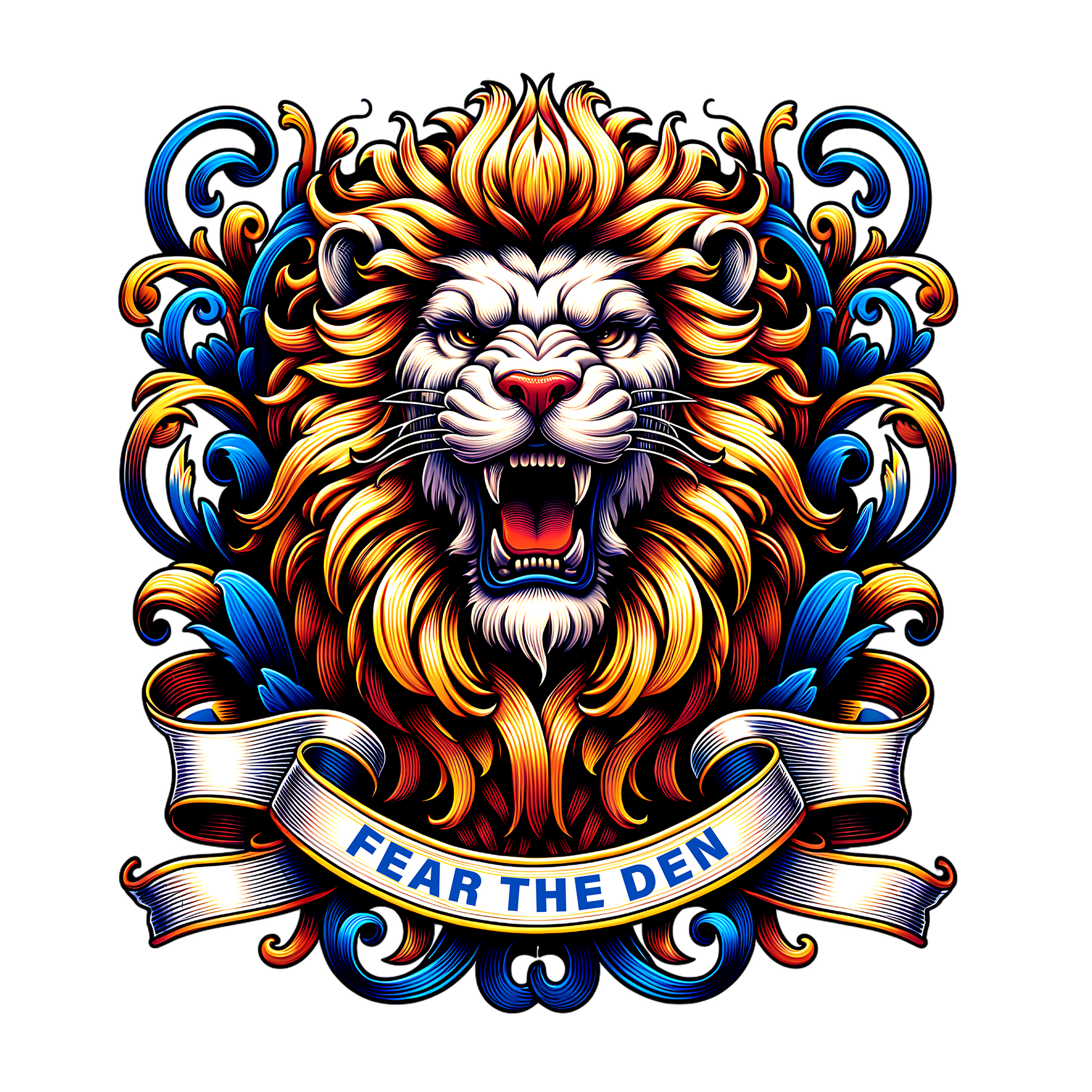 Lion's Den DTF Design