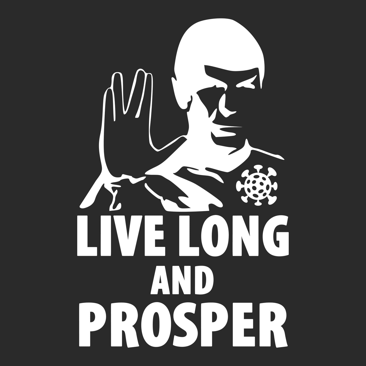 Live Long and Prosper DTF Transfer