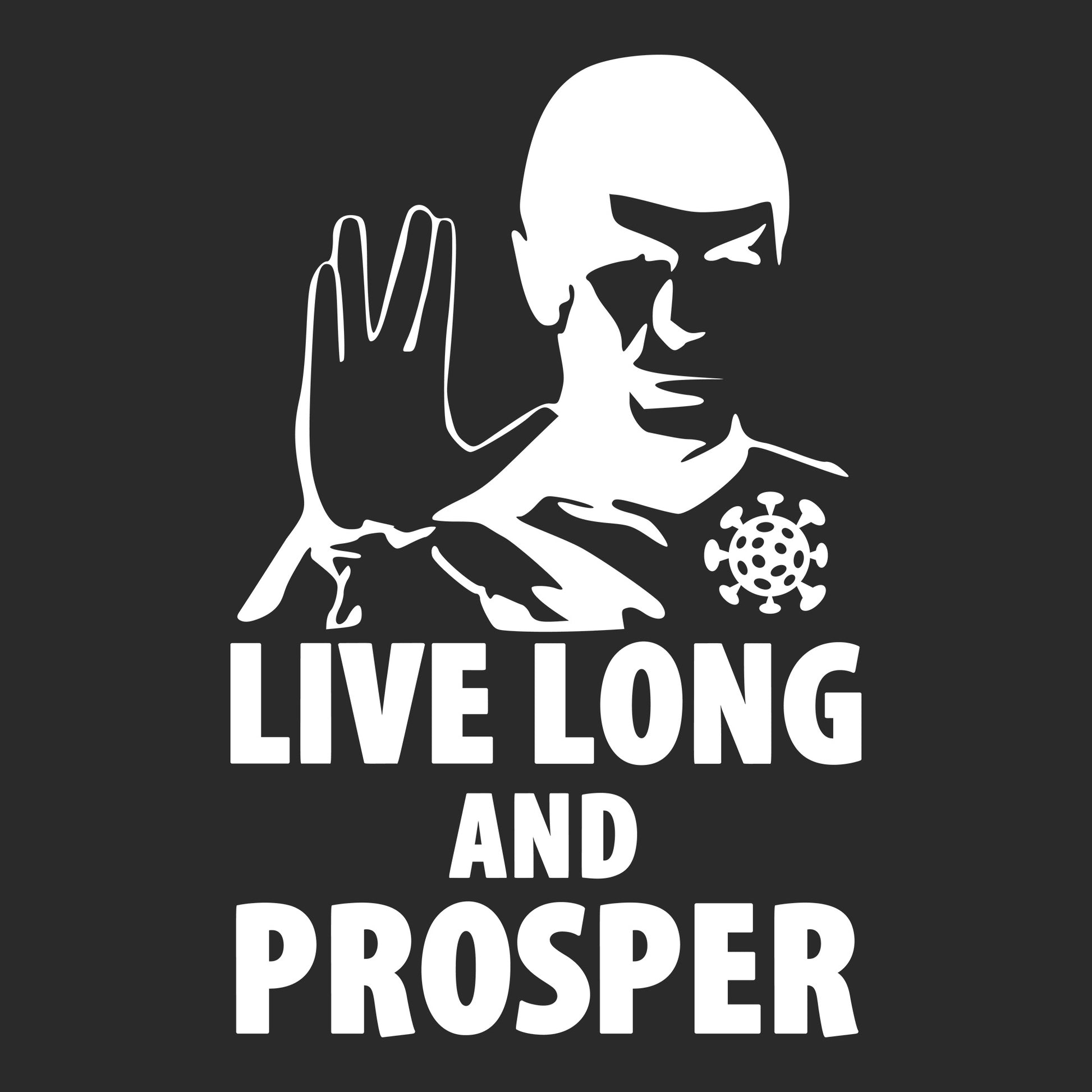 Live Long and Prosper DTF Transfer