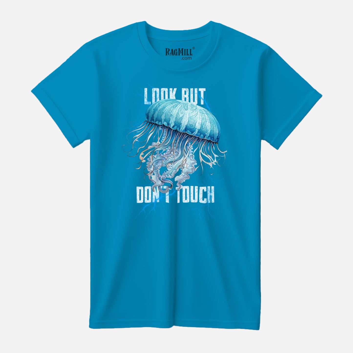 Look But Don't Touch Aqua Bella+Canvas T-Shirt