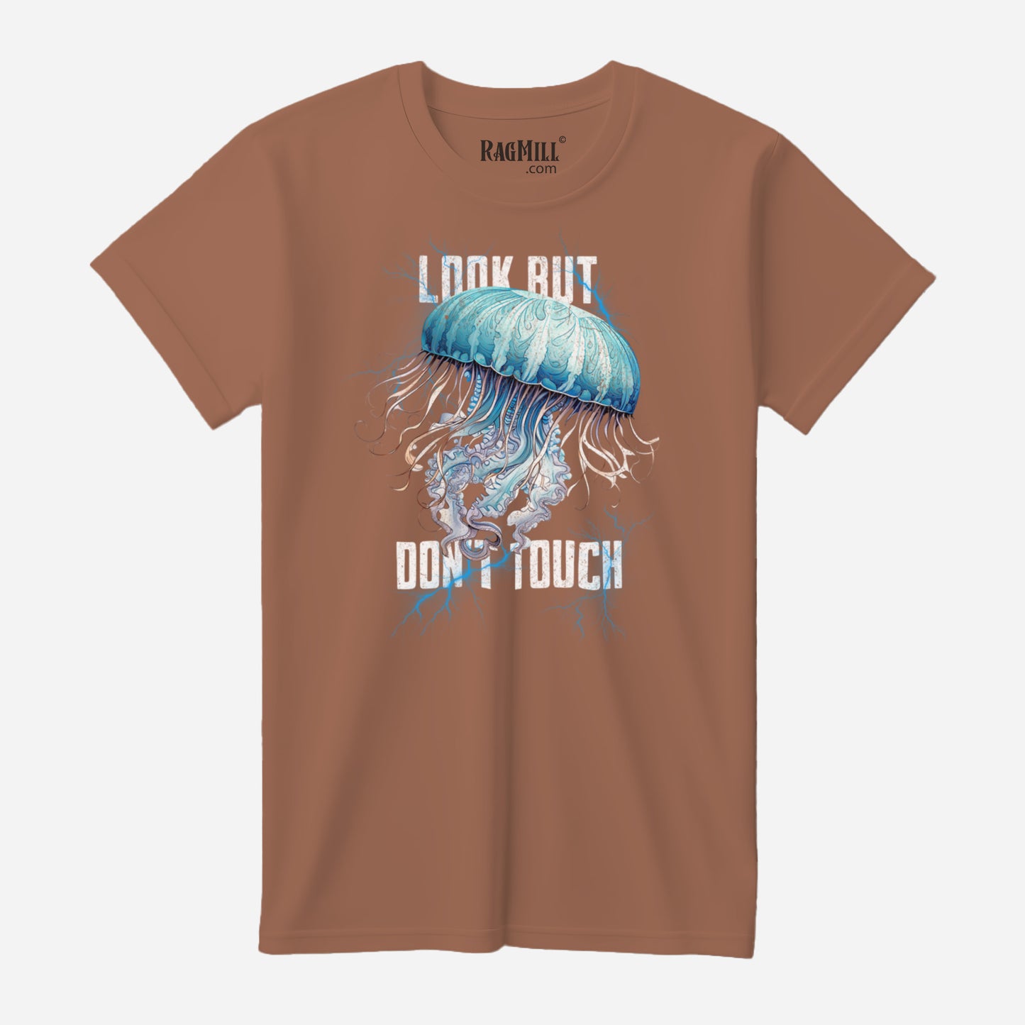 Look But Don't Touch Chestnut Bella+Canvas T-Shirt