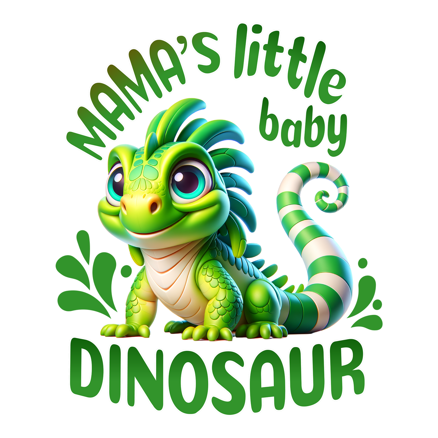 Mama's Little Dinosaur DTF Design