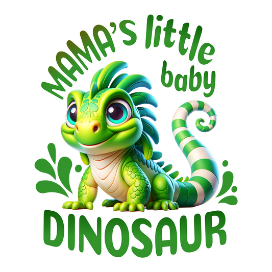 Mama's Little Dinosaur DTF Design