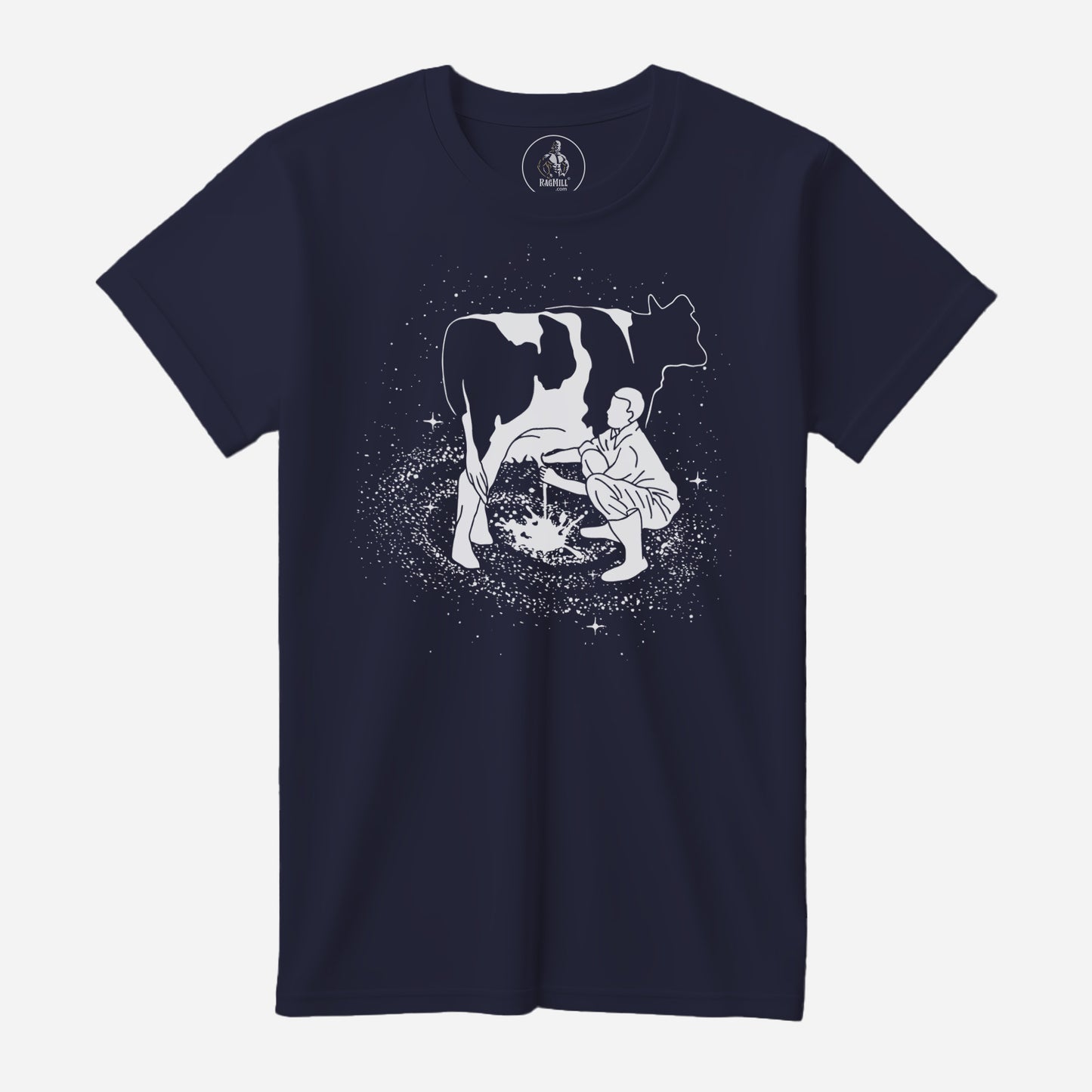 Milky Way True Navy Port & Company T-Shirt