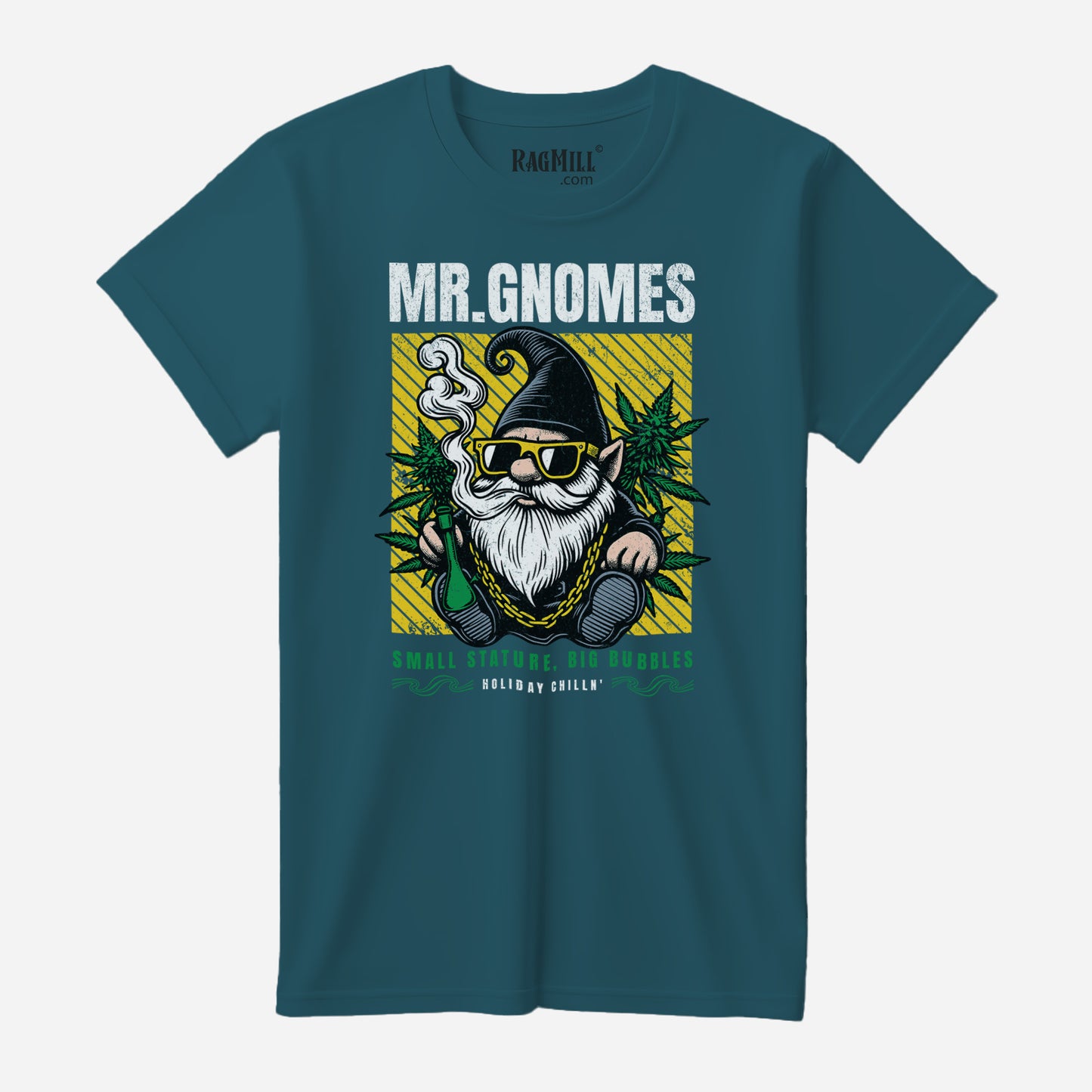 Mr. Gnomes Deep Teal Bella+Canvas T-Shirt