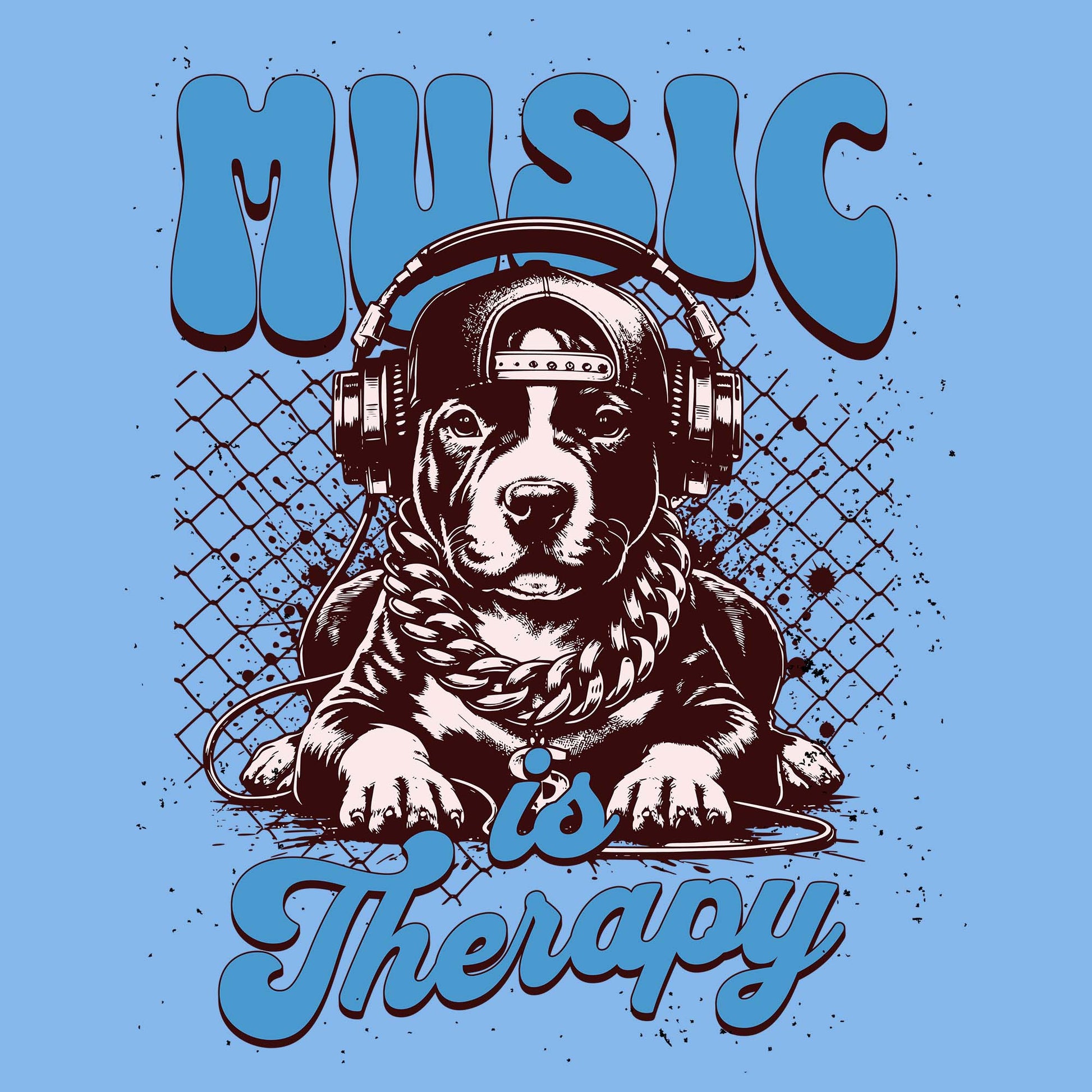 Music is Therapy DTF Transfer