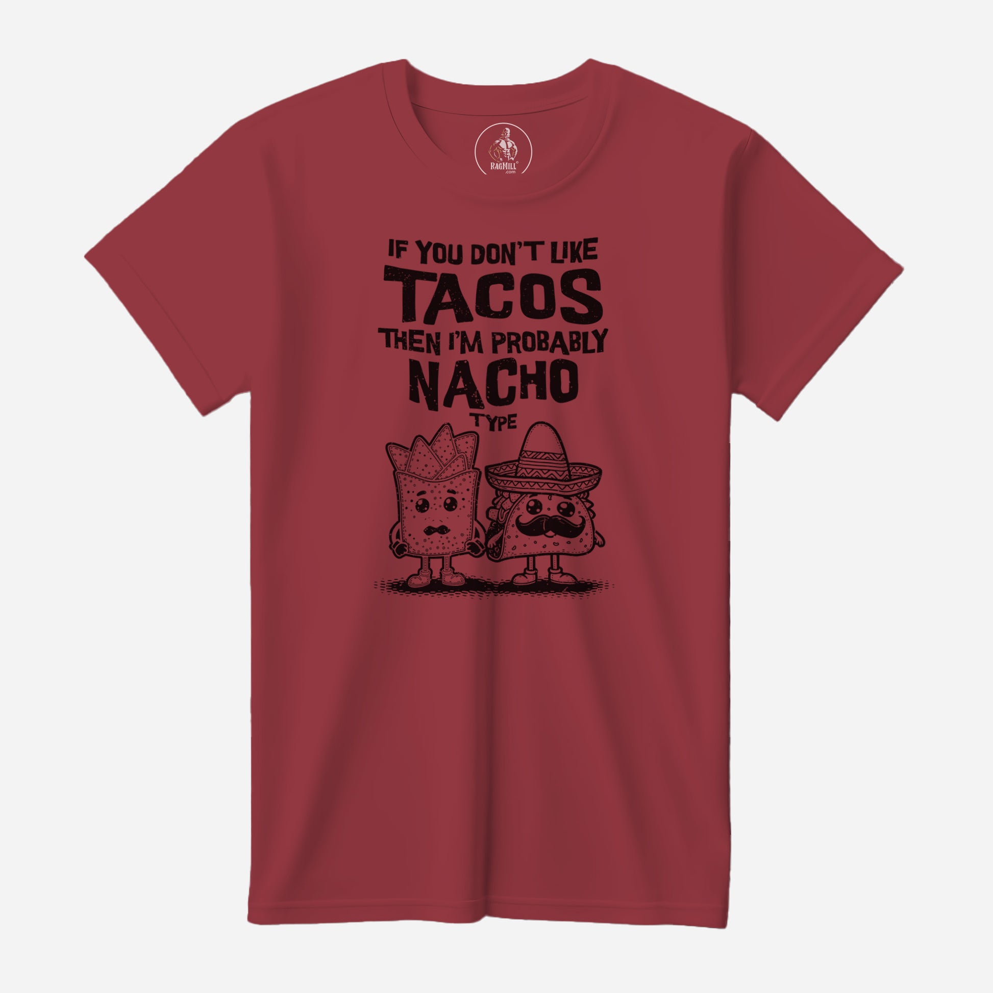 Must Like Tacos Cardinal Next Level T-Shirt