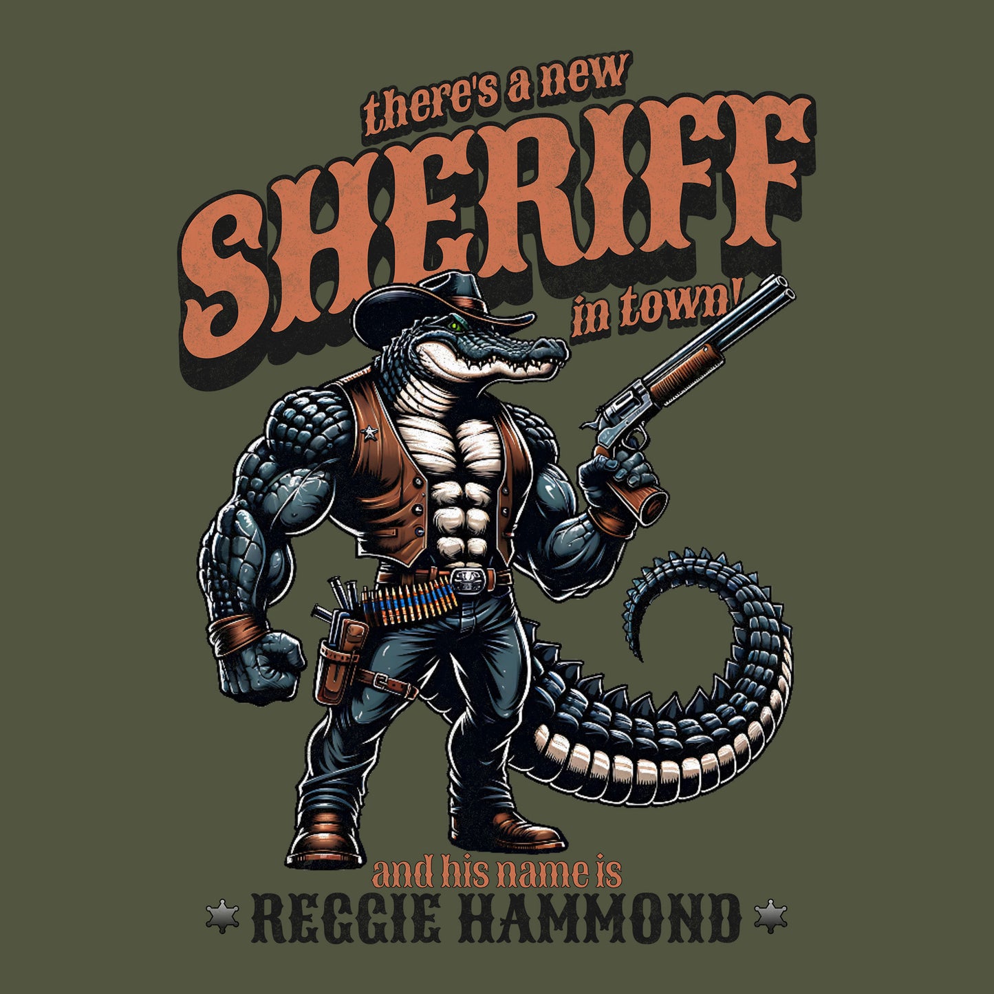 New Sheriff DTF Transfer