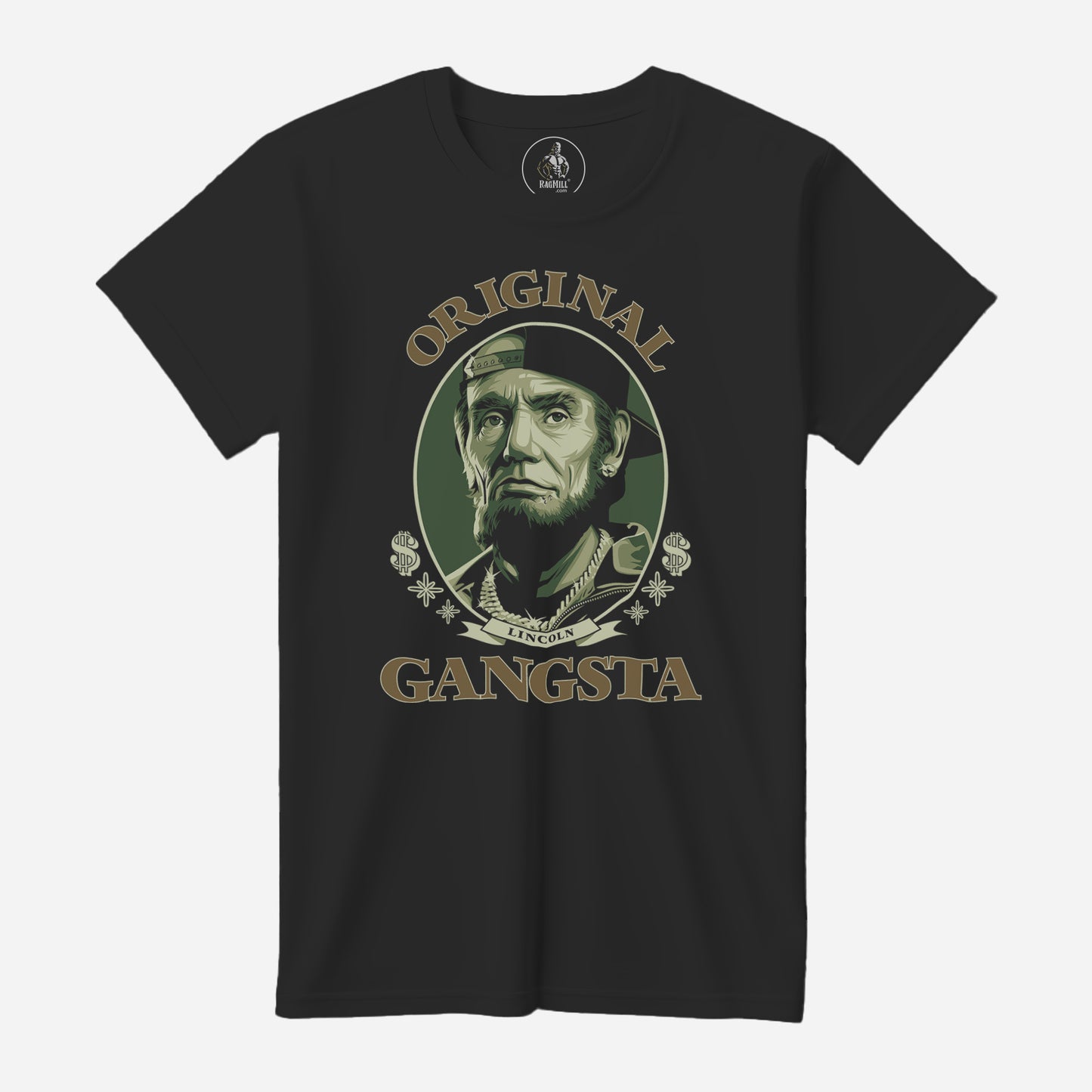 Original Gangsta Charcoal Next Level T-Shirt