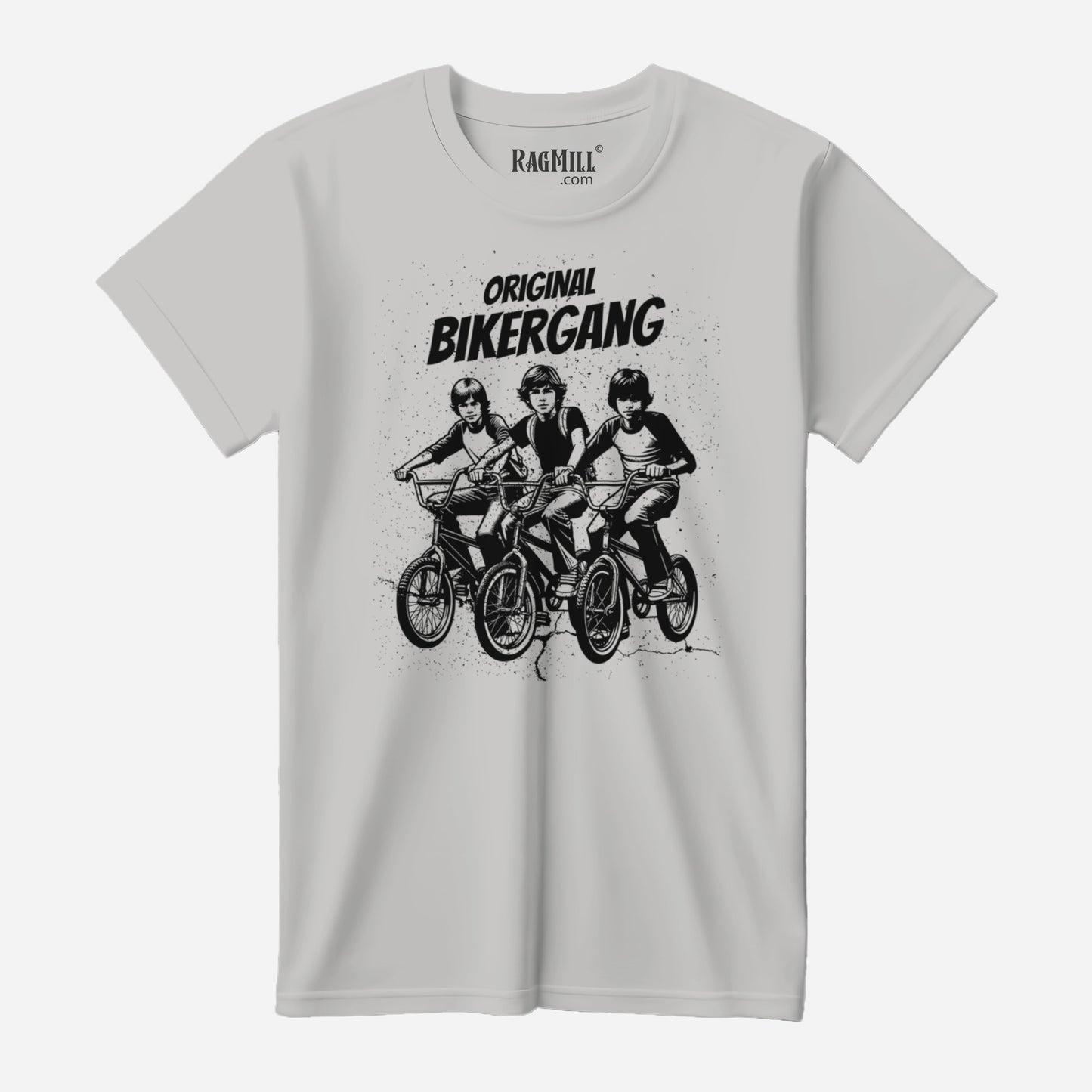 Original Biker Gang Athletic Grey Bella+Canvas T-Shirt