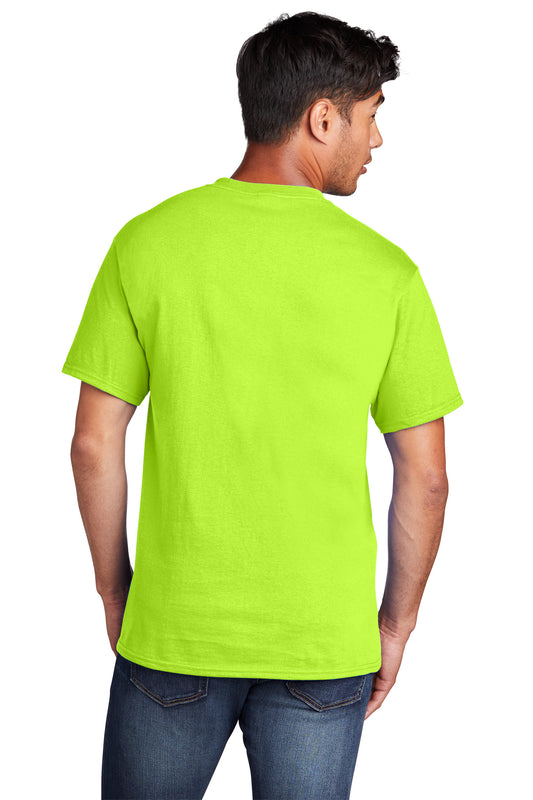 Port & Company Safety Green Tee
