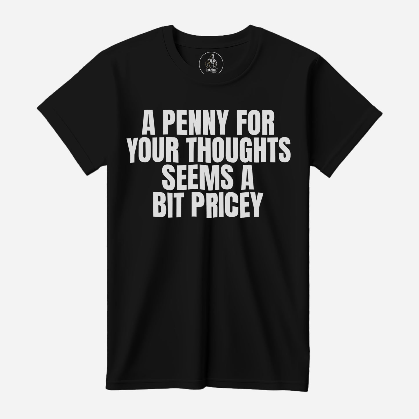 Penny Thoughts Black Bella+Canvas T-Shirt