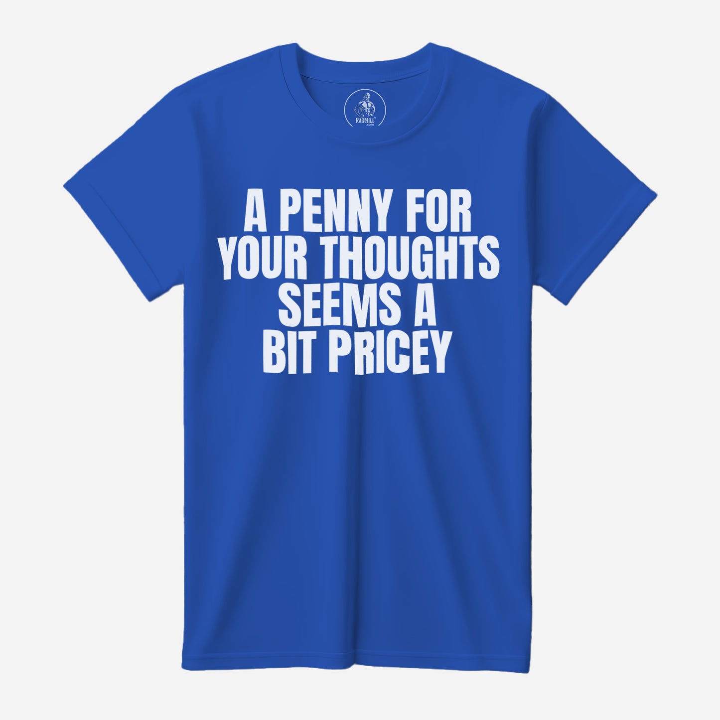 Penny Thoughts True Royal Bella+Canvas T-Shirt