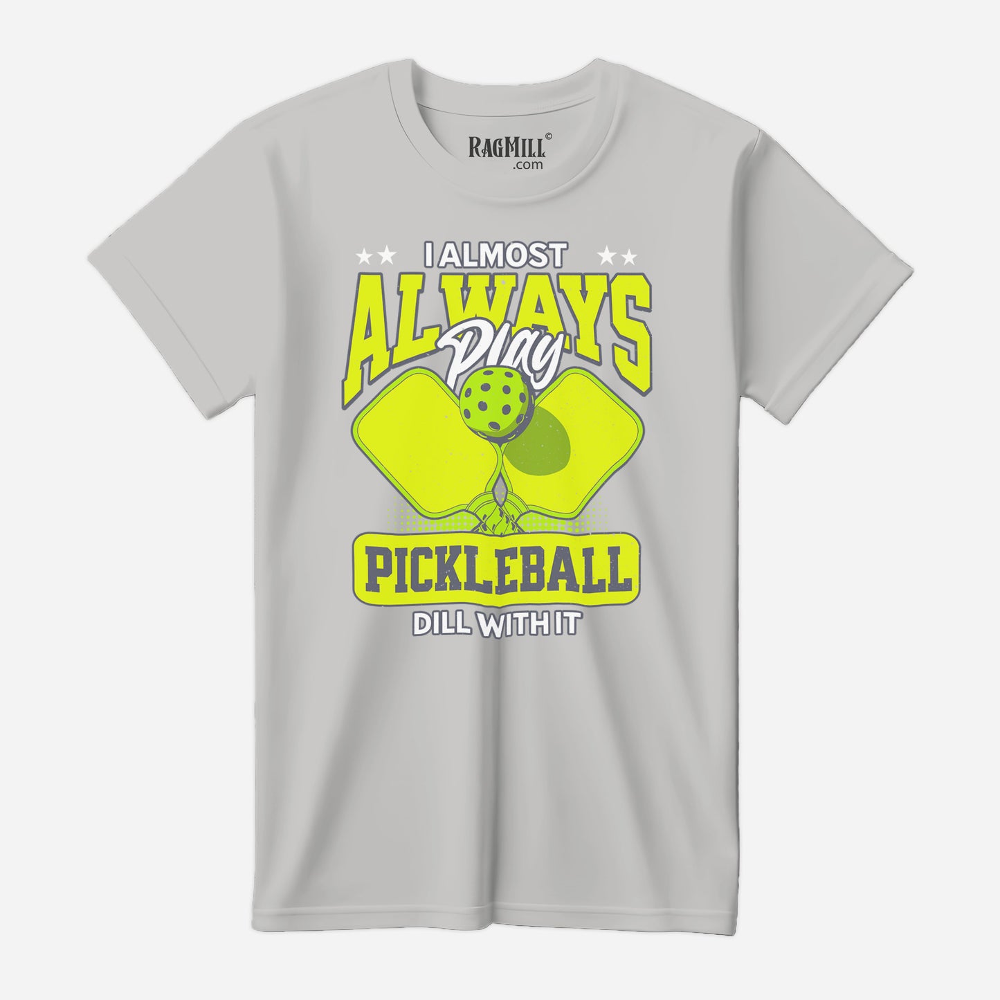 Pickleball Athletic Grey Bella+Canvas T-Shirt