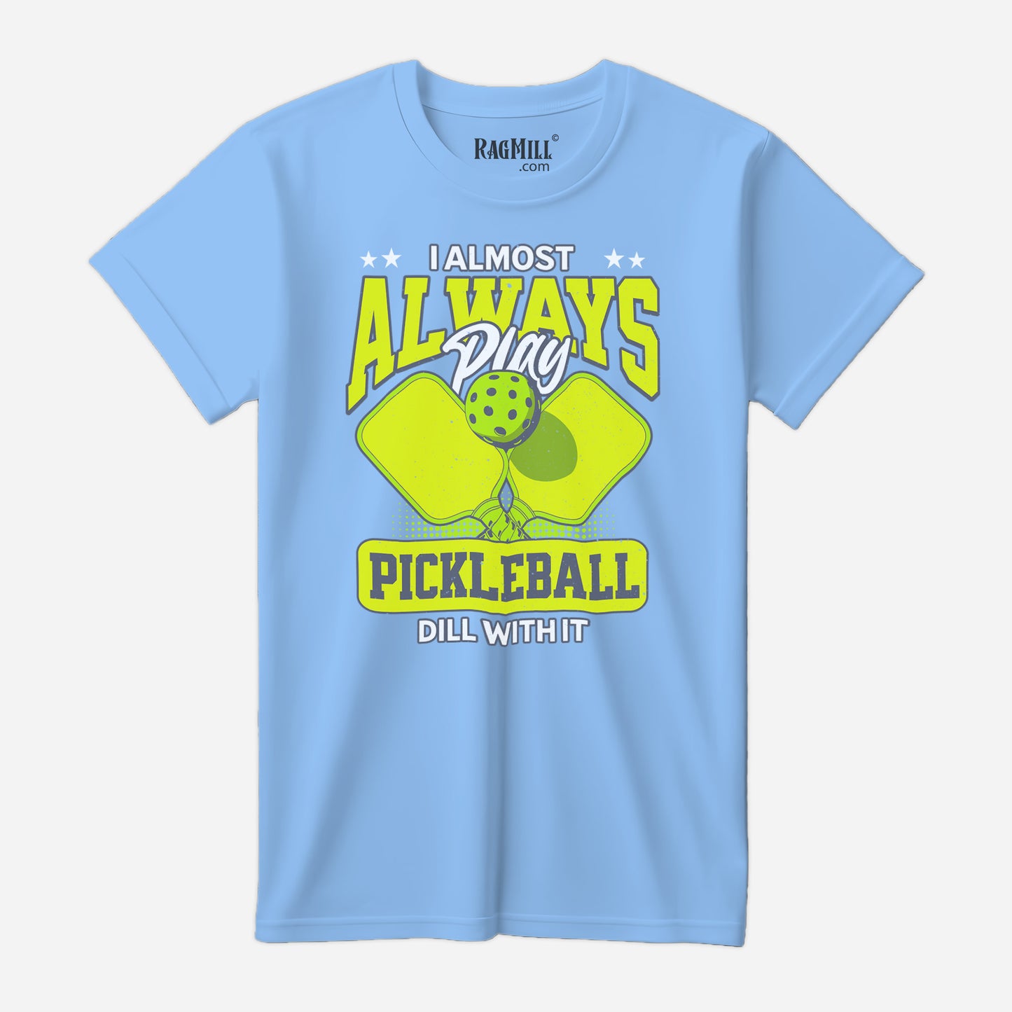 Pickleball Carolina Blue Bella+Canvas T-Shirt