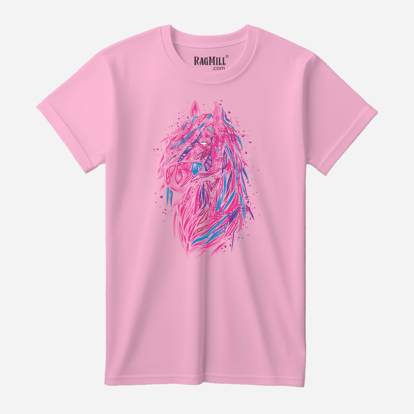 Pink Horse Pink Port & Company T-Shirt