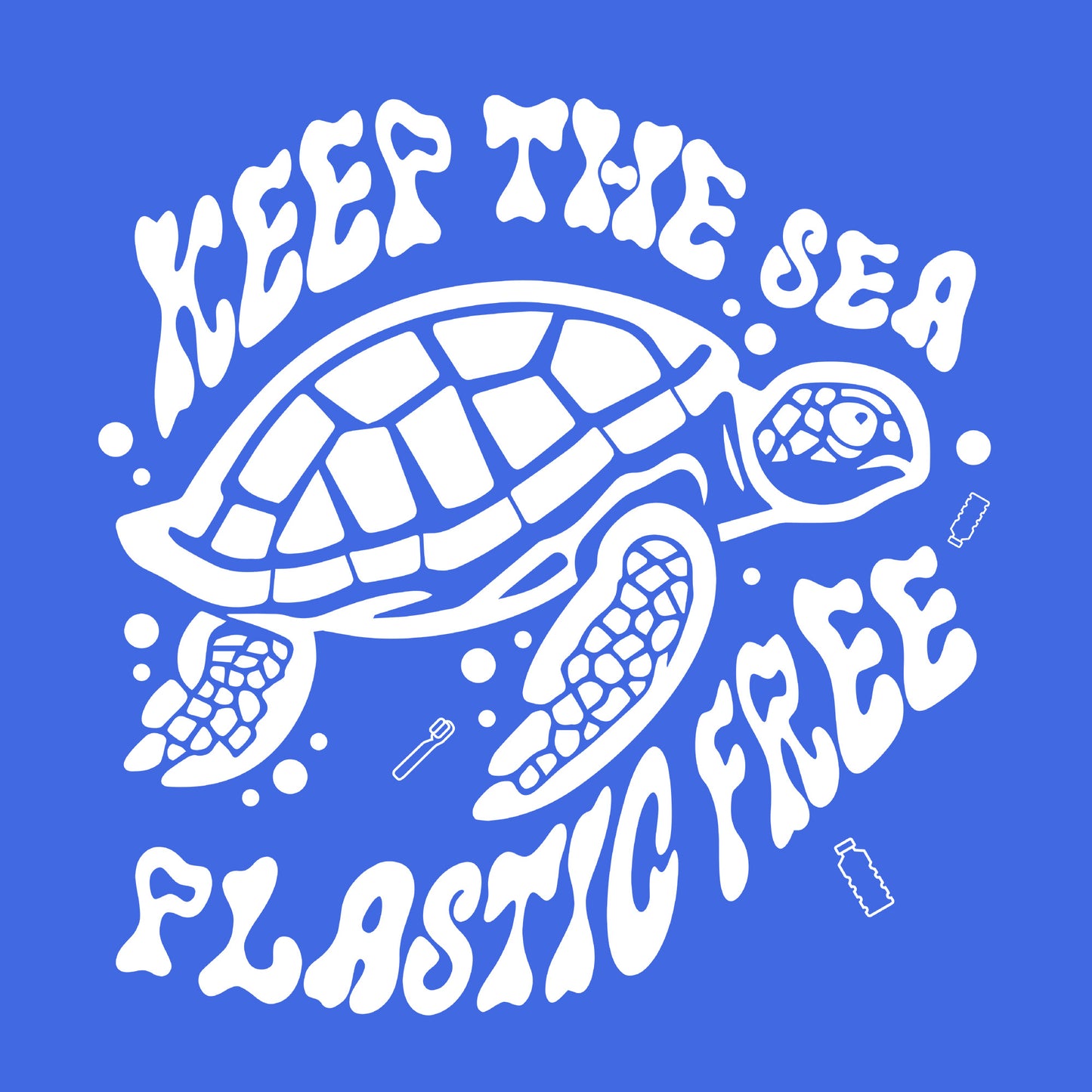 Plastic Free Sea DTF Transfer