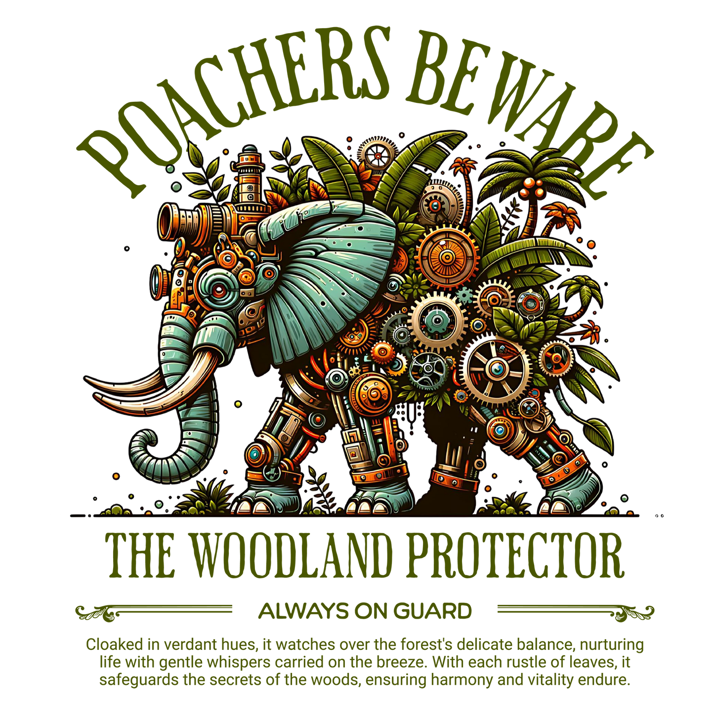 Poachers Beware Design