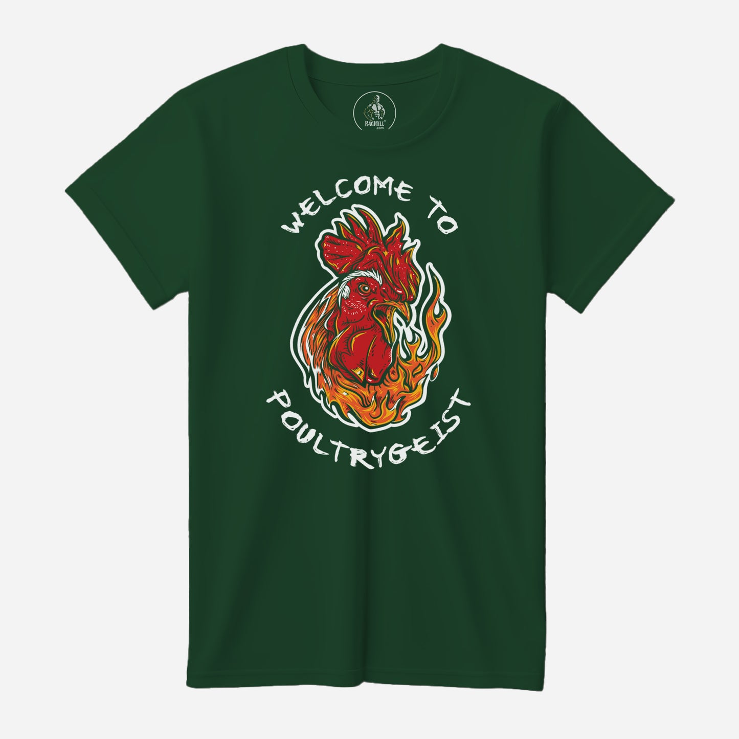 Poultrygeist Evergreen Bella+Canvas T-Shirt