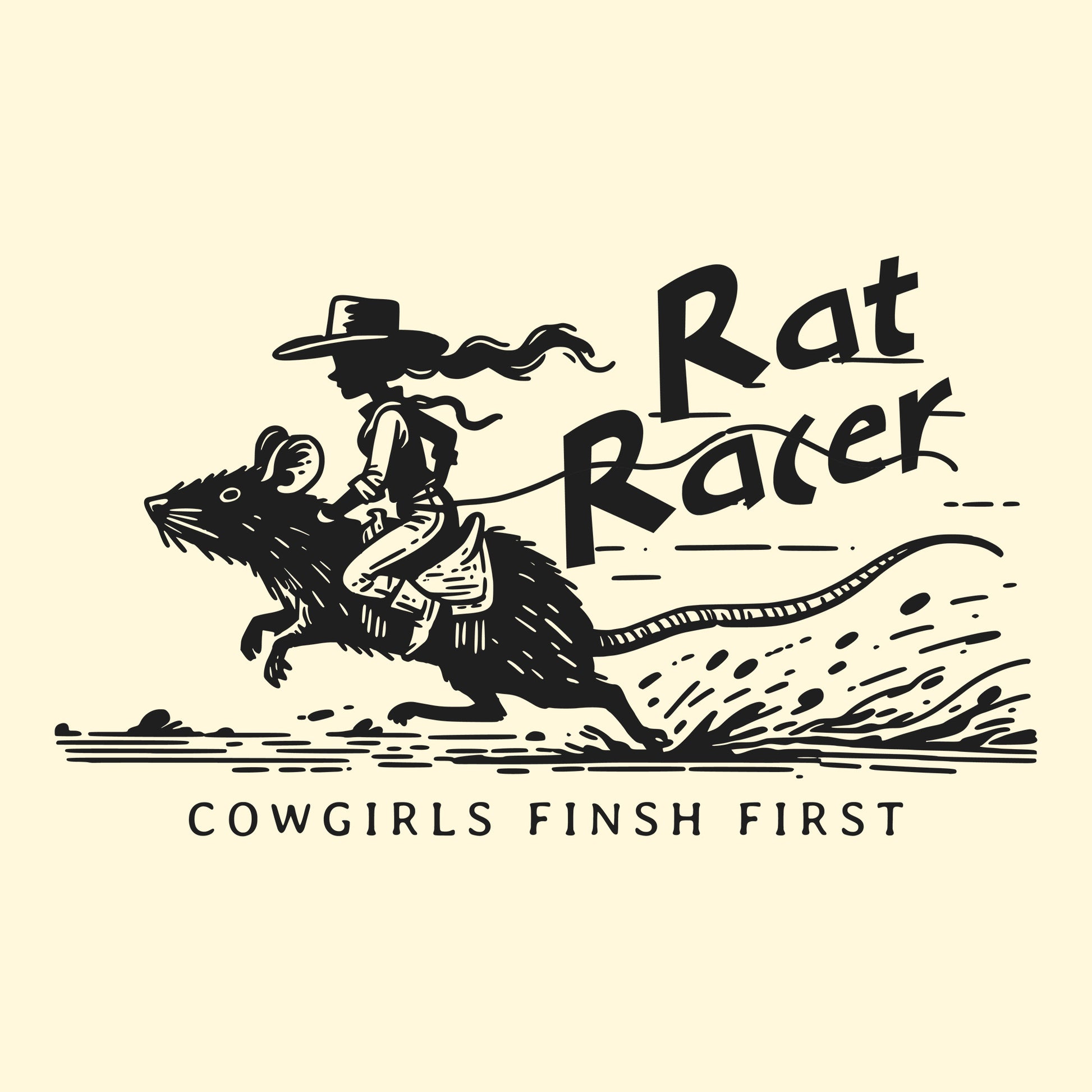 Rat Racer DTF Transfer