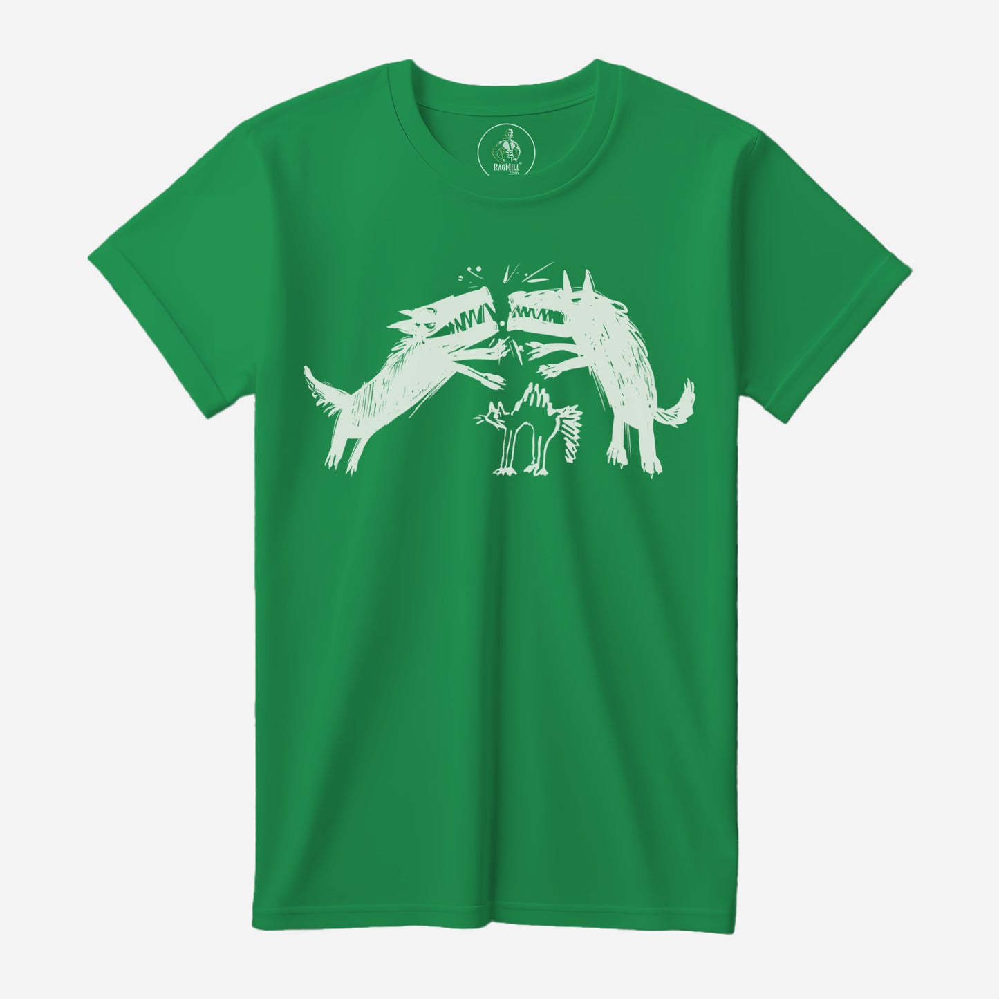 Raucous Clover Green Port & Company T-Shirt