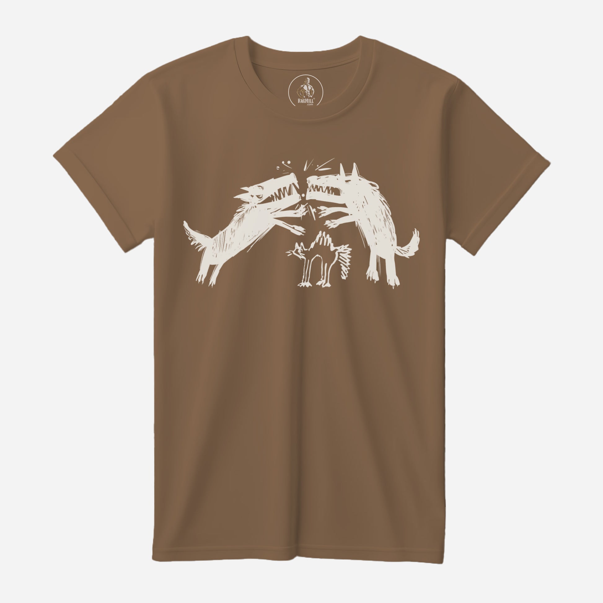 Raucous Woodland Brown Port & Company T-Shirt