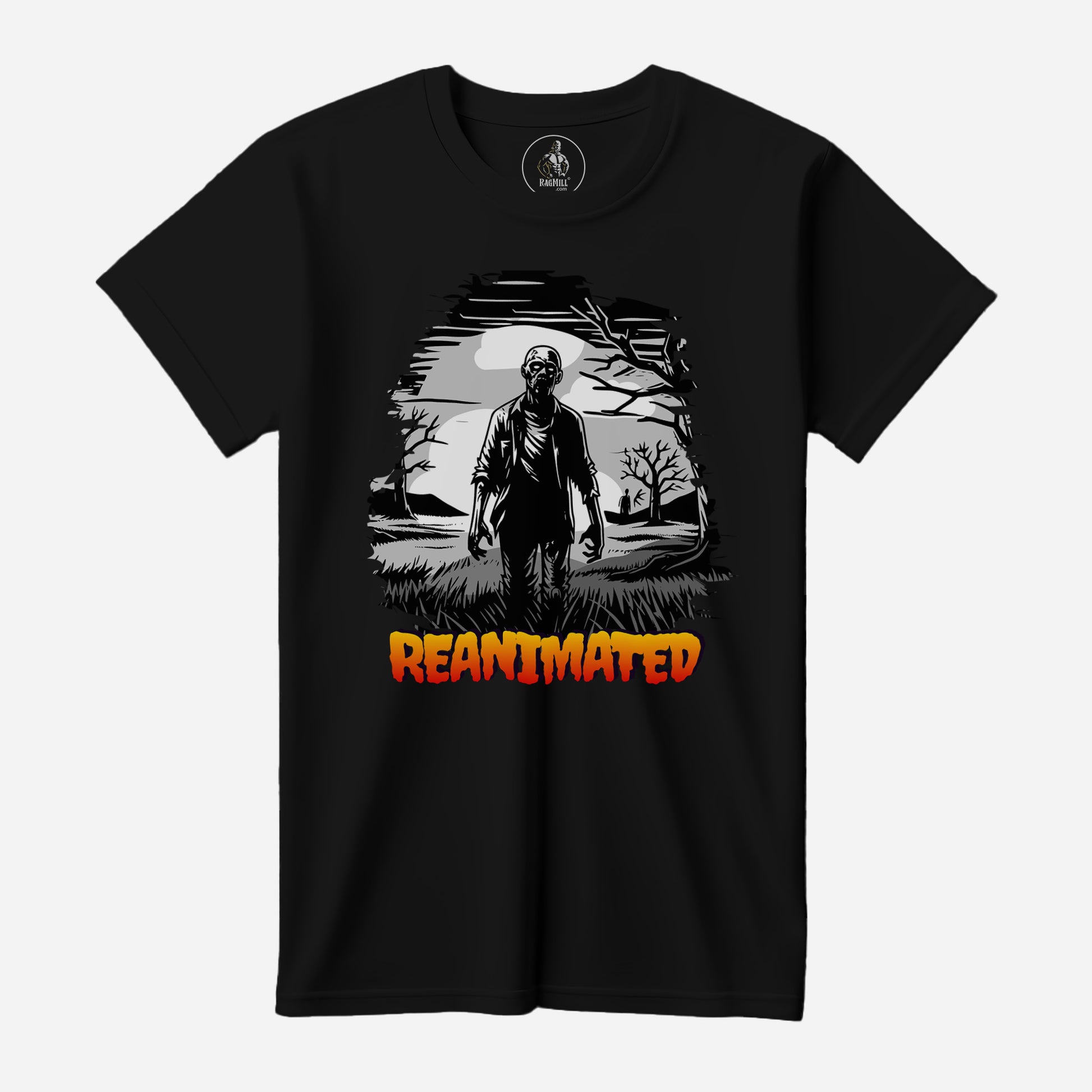 Reanimated Black Bella+Canvas T-Shirt