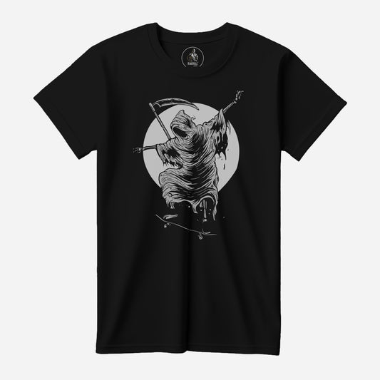 Reaper Skater Black Port & Company T-Shirt