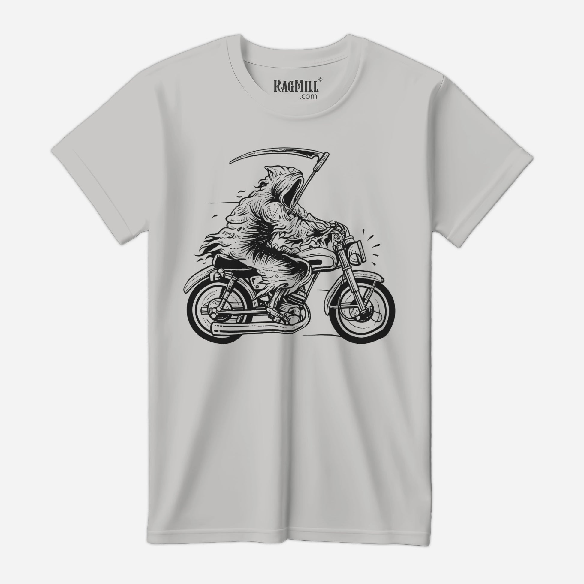 Reaper Racer Athletic Grey Bella+Canvas T-Shirt