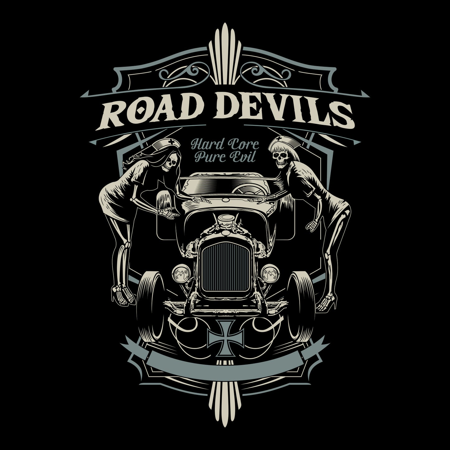 Road Devils DTF Transfer