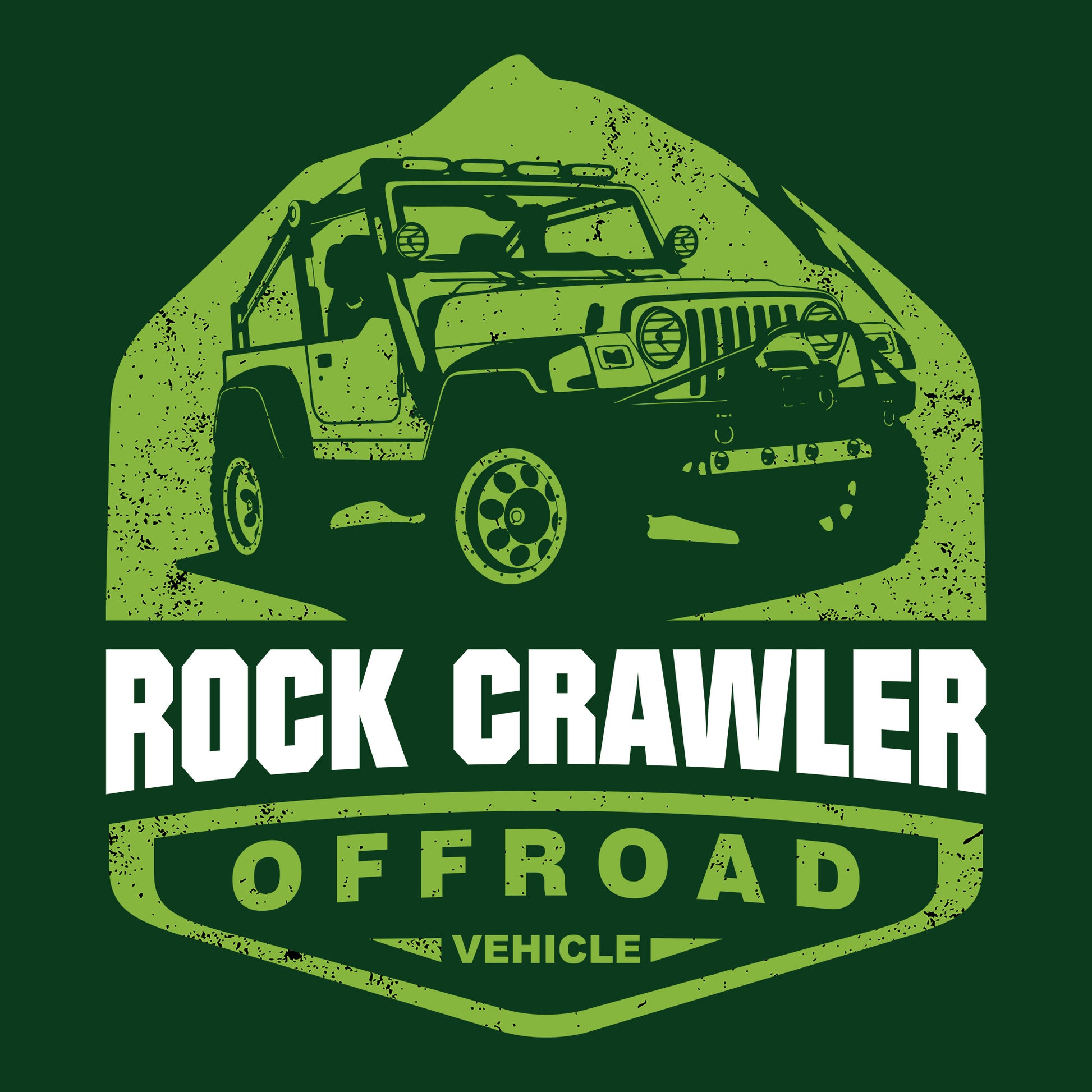 Rock Crawler DTF Transfer