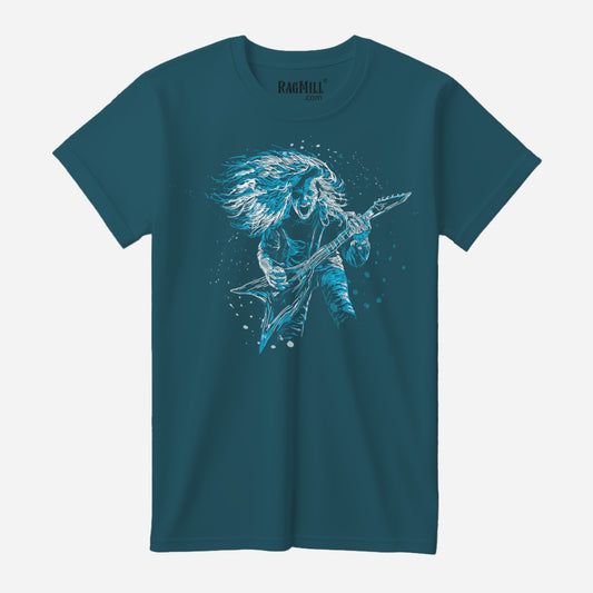 Rocker Deep Teal Bella+Canvas T-Shirt