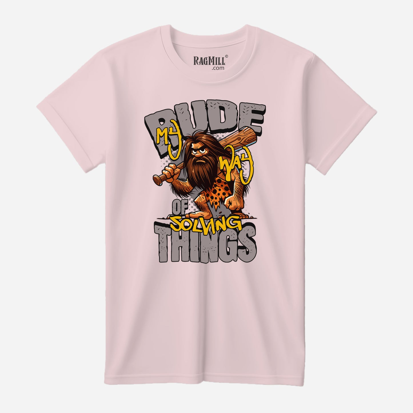 Rude Caveman B+C 3001 T-Shirt