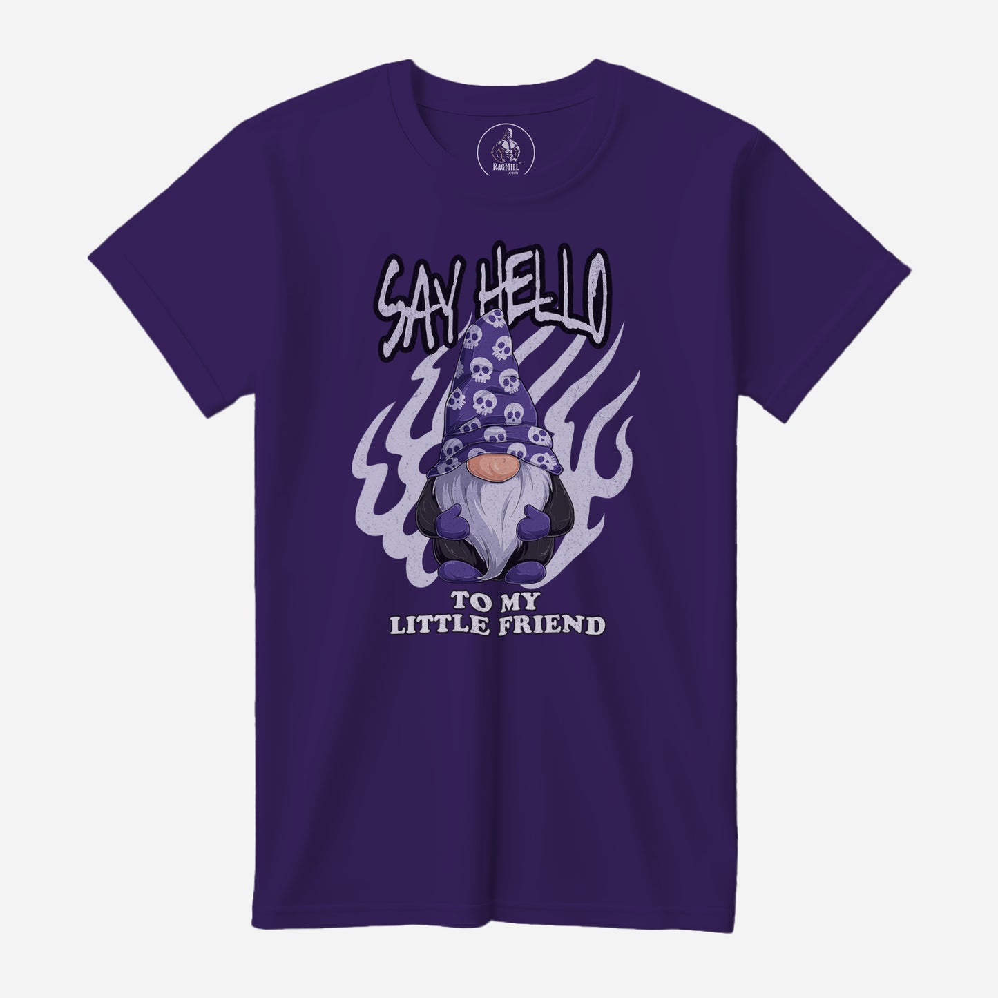 Say Hello to My Little Friend Team Purple Bella+Canvas T-Shirt