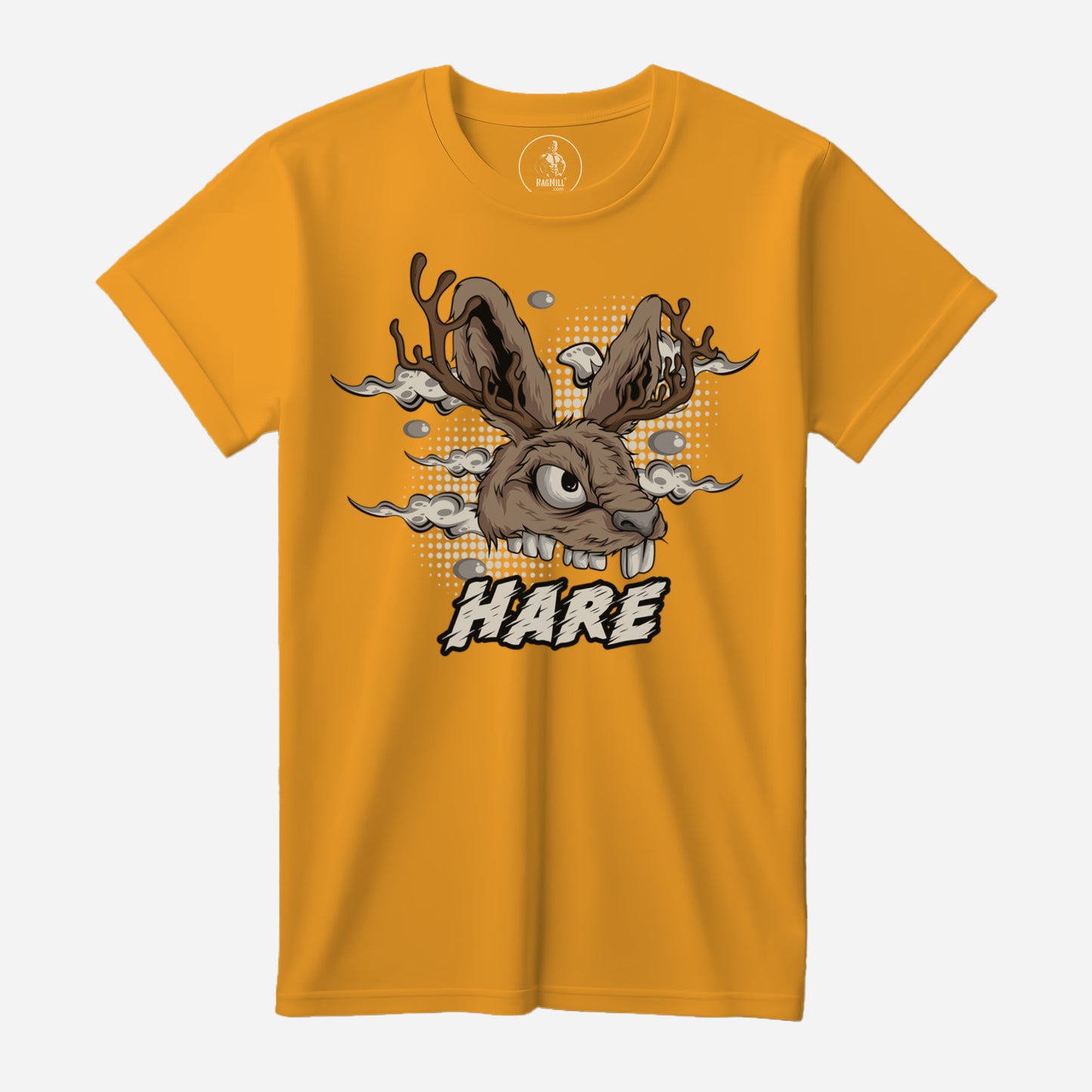 Scary Hare Gold Port & Company T-Shirt