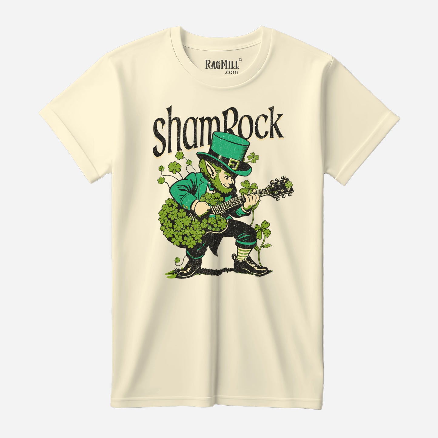 Shamrock Natural Bella+Canvas T-Shirt