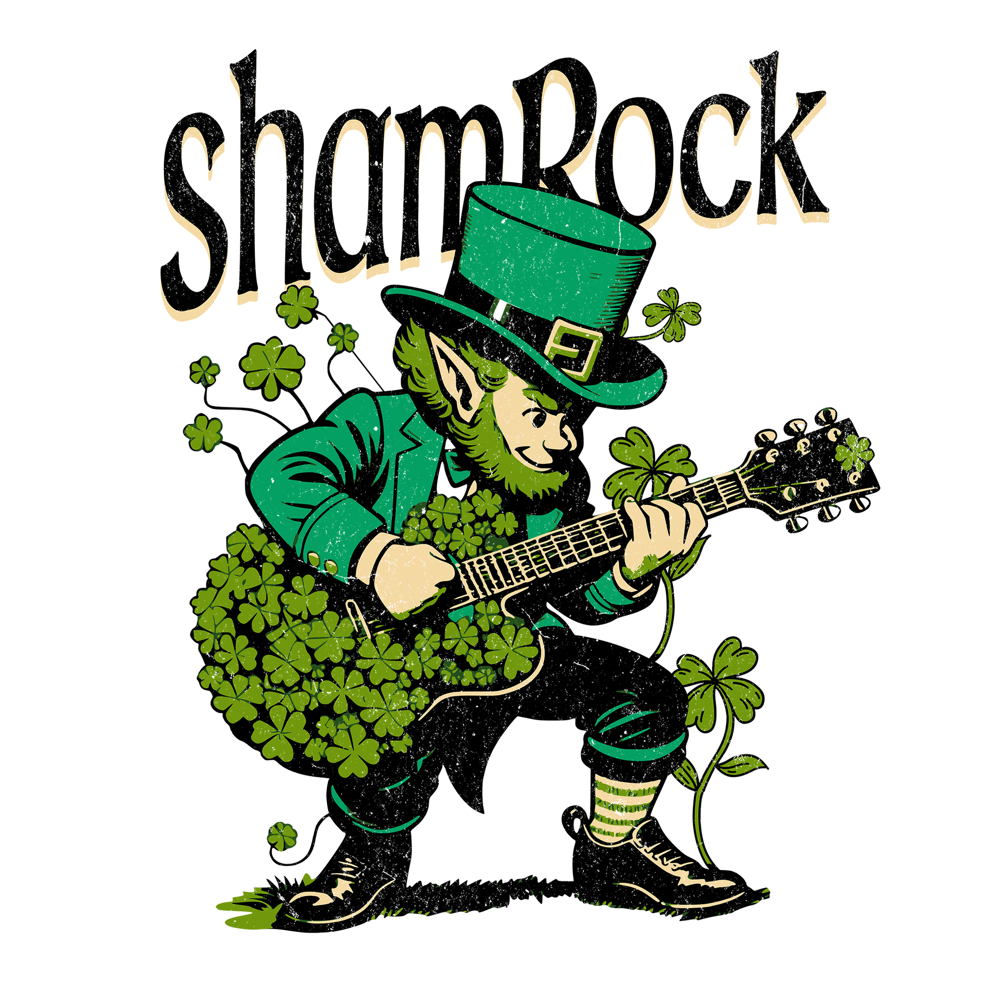 Shamrock DTF Design