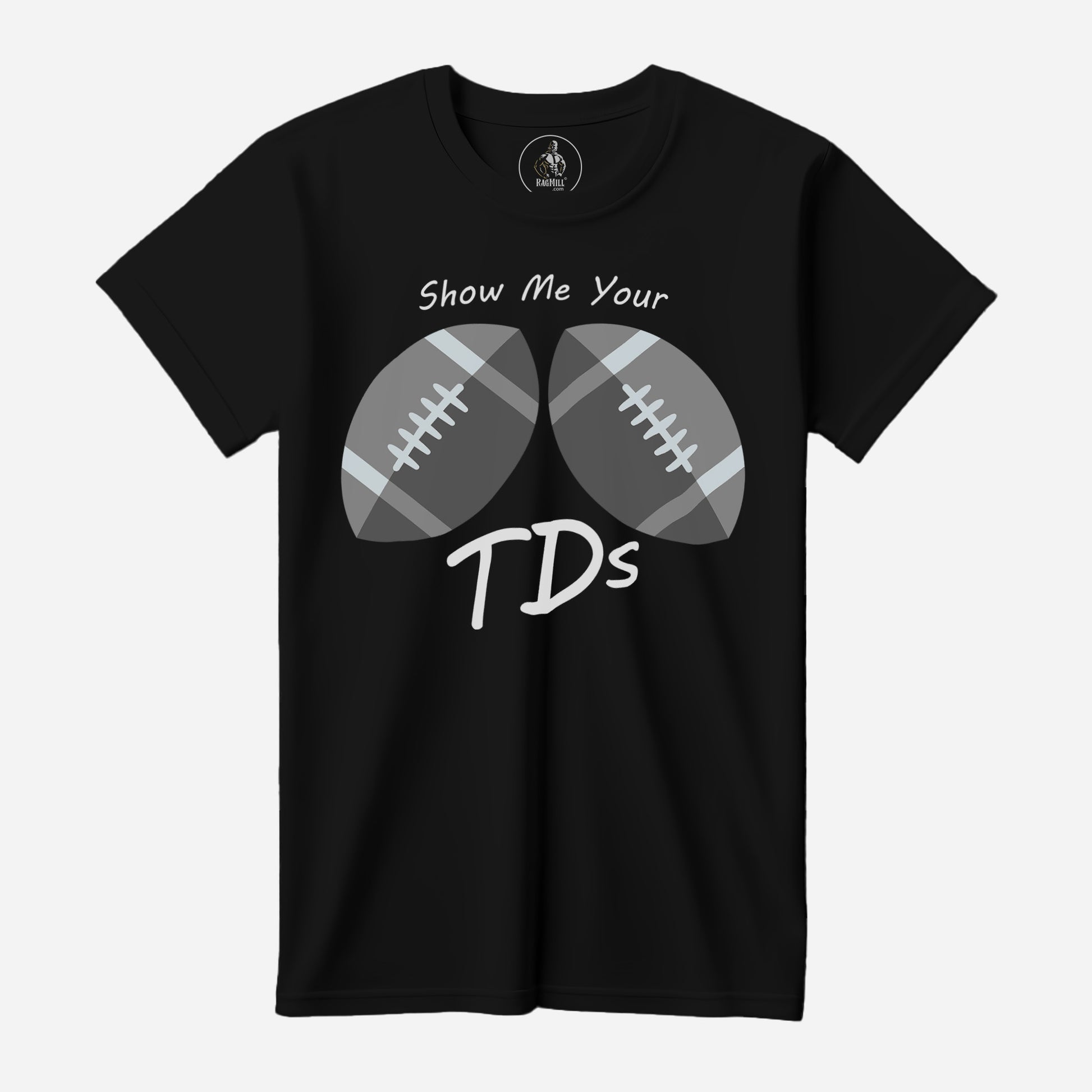 Show Me Your TDs Black Bella+Canvas T-Shirt