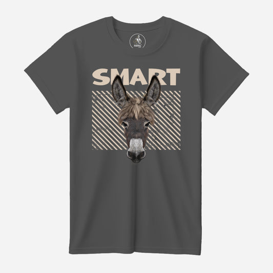 Smart Ass Asphalt Bella+Canvas T-Shirt