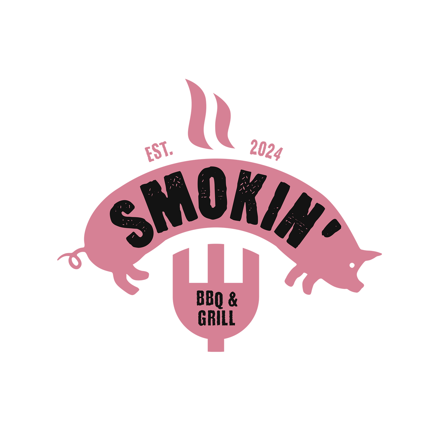 Smokin' Grill DTF Design