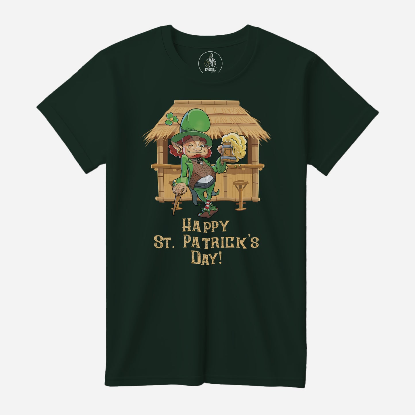 St. Patrick's Day Forest Bella+Canvas T-Shirt