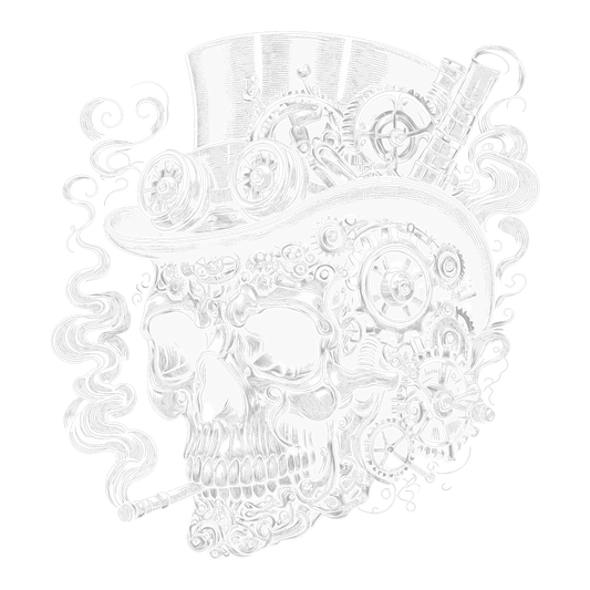 Steampunk Skull Design
