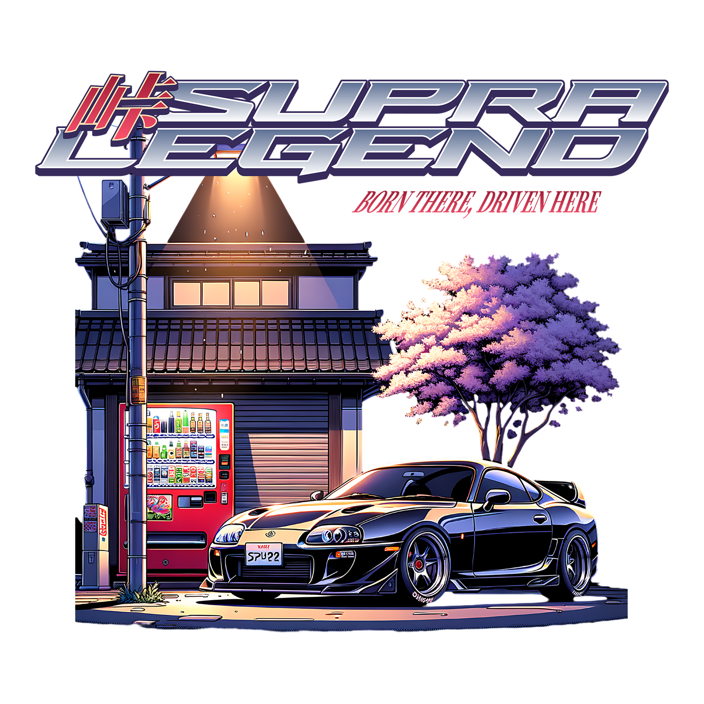 Supra Legend DTF Design