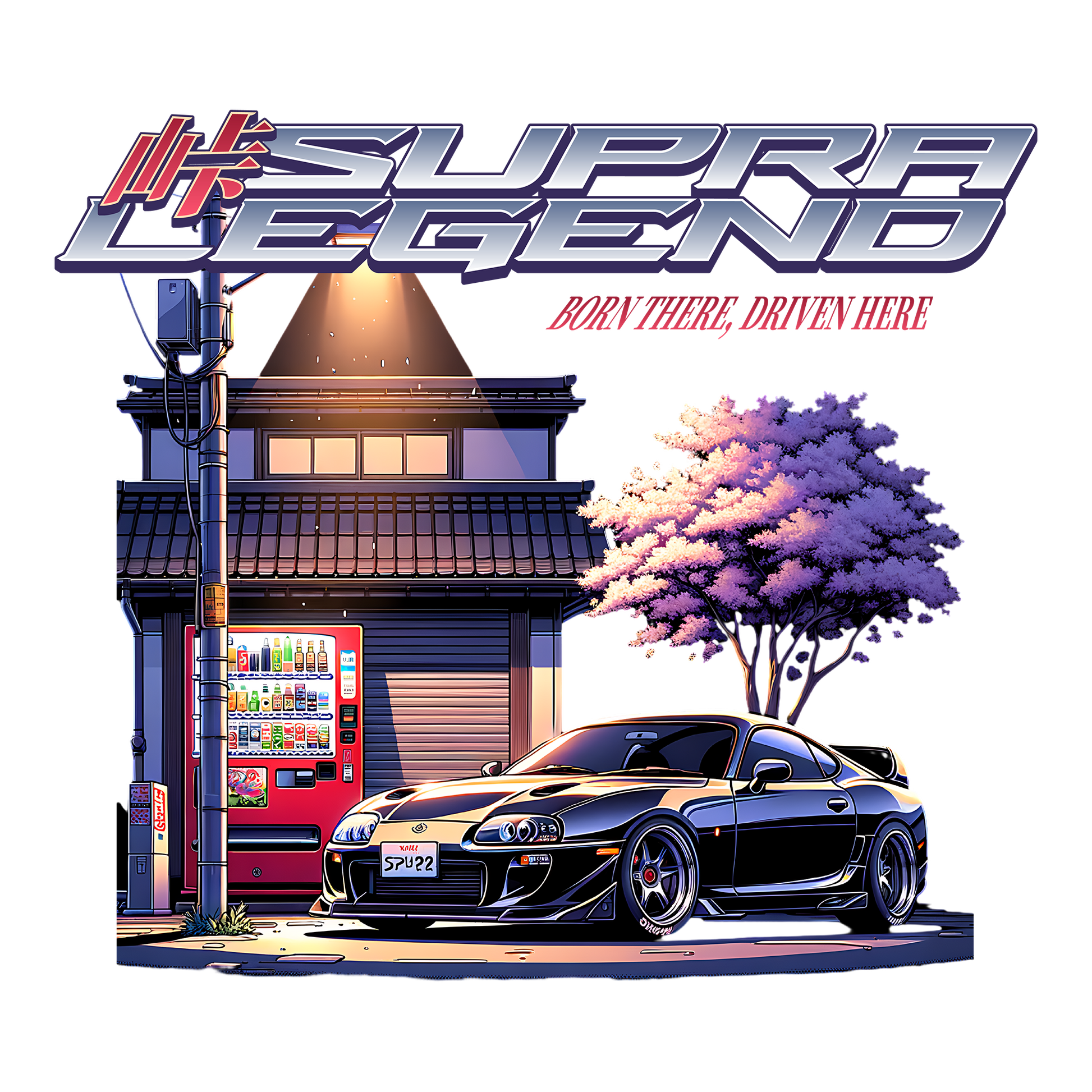 Supra Legend DTF Design