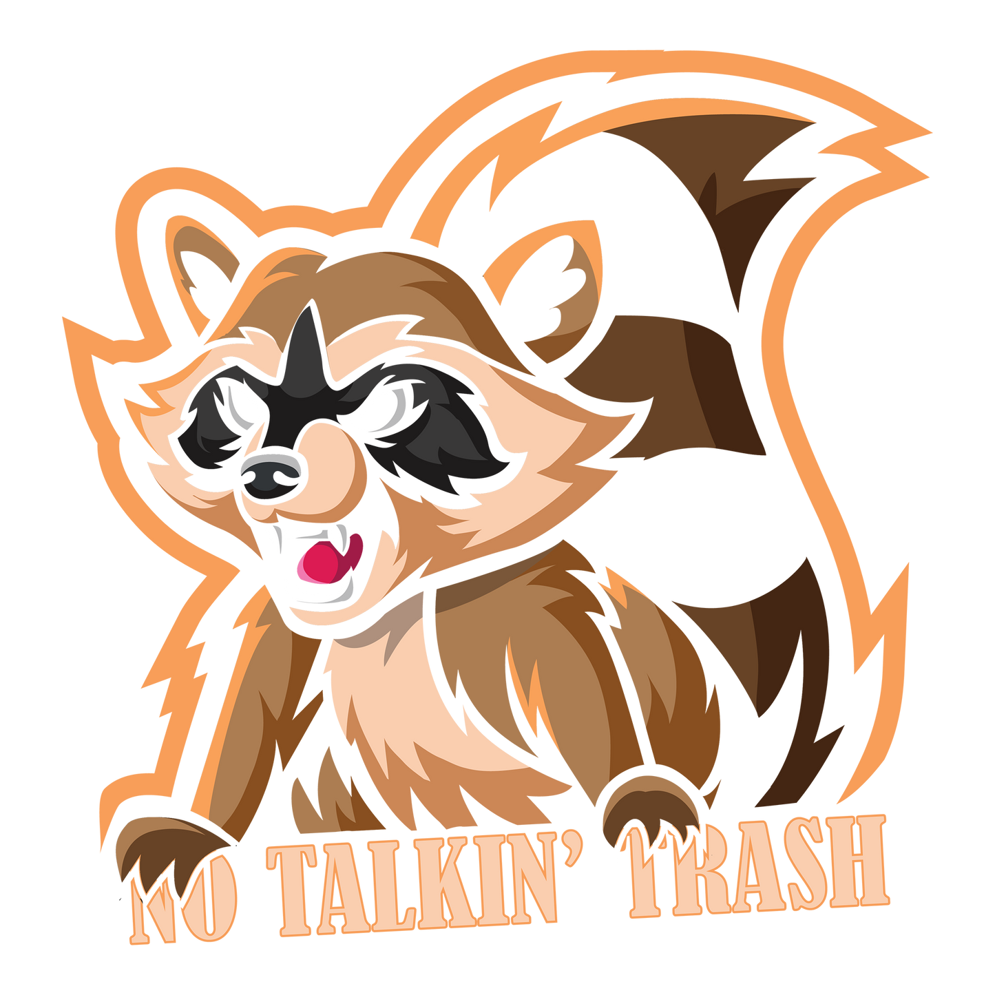 Talkin' Trash DTF Desgin