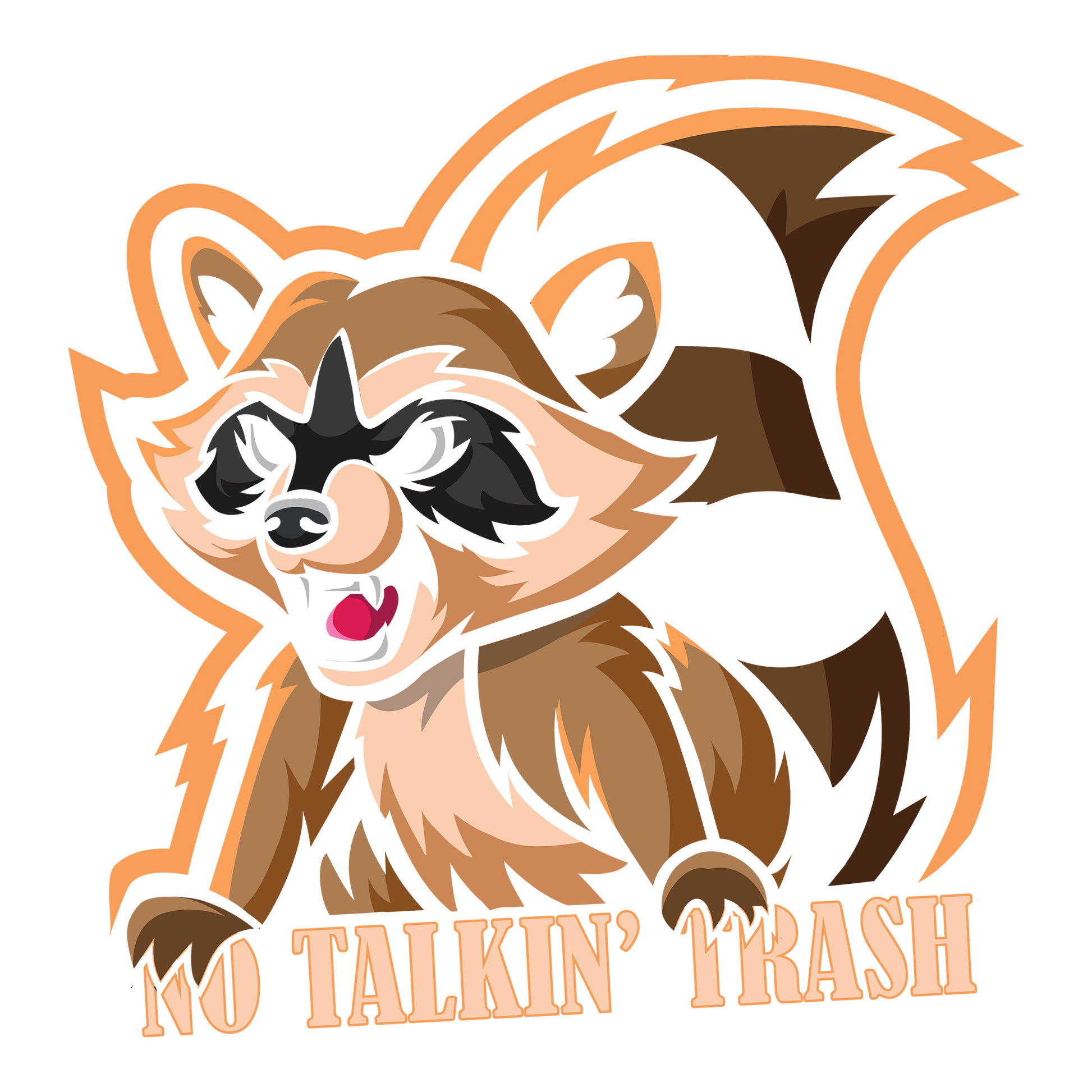 Talkin' Trash DTF Desgin