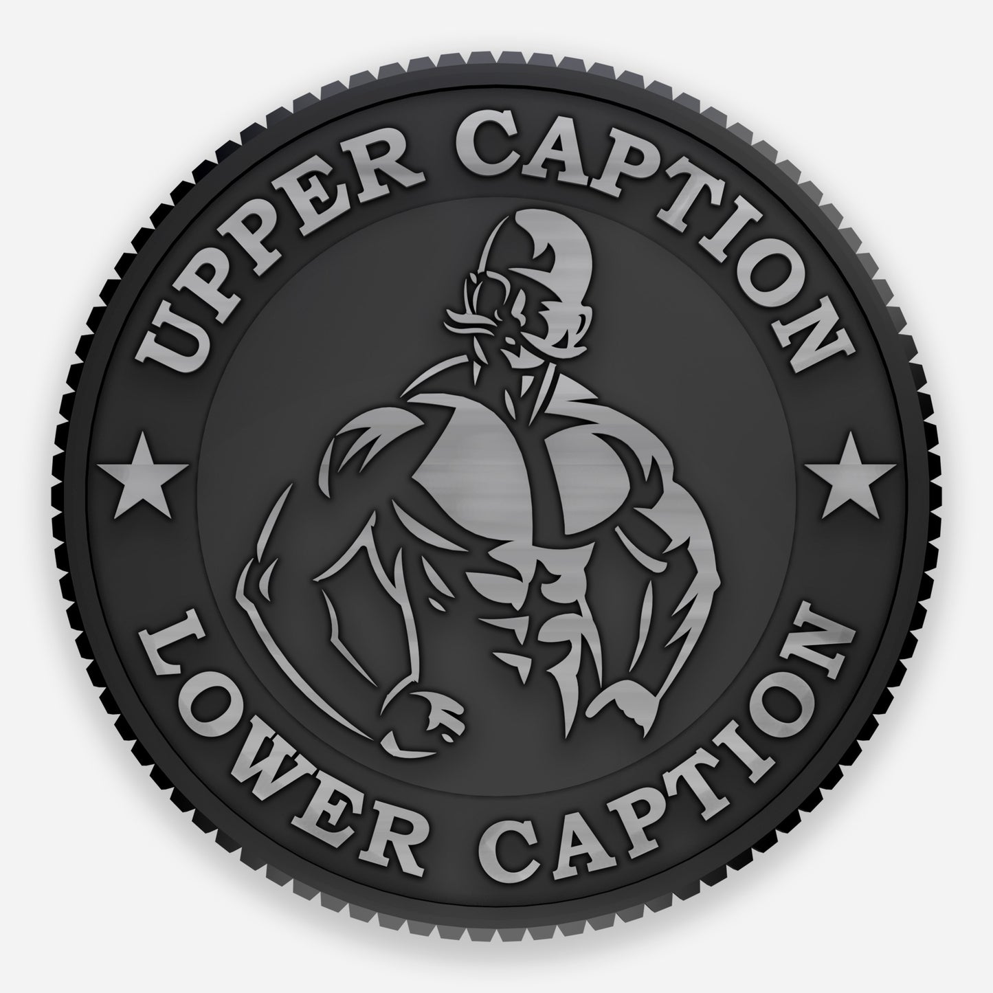 Tap Coin Obverse Side Pewter