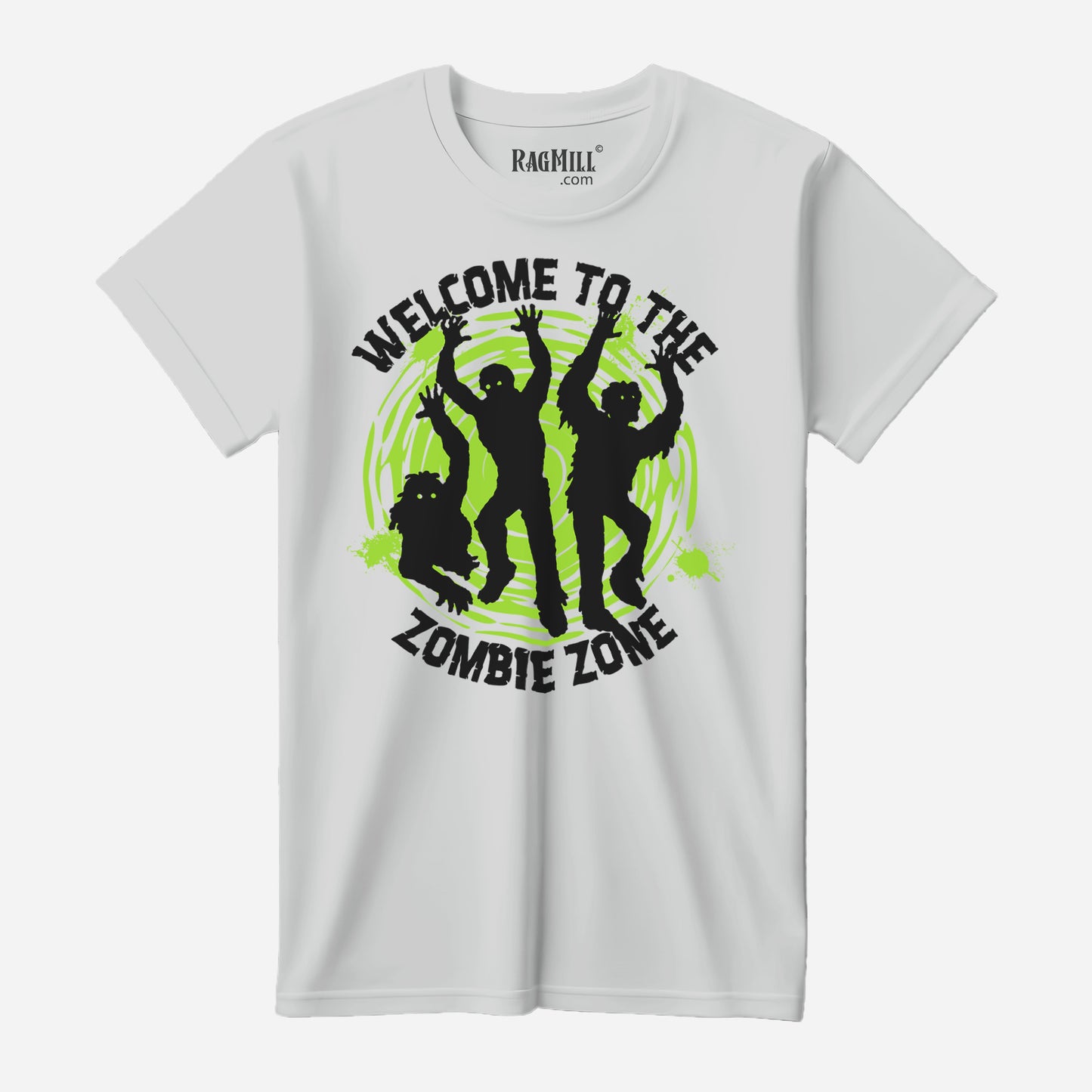 The Zombie Zone Silk Next Level T-Shirt