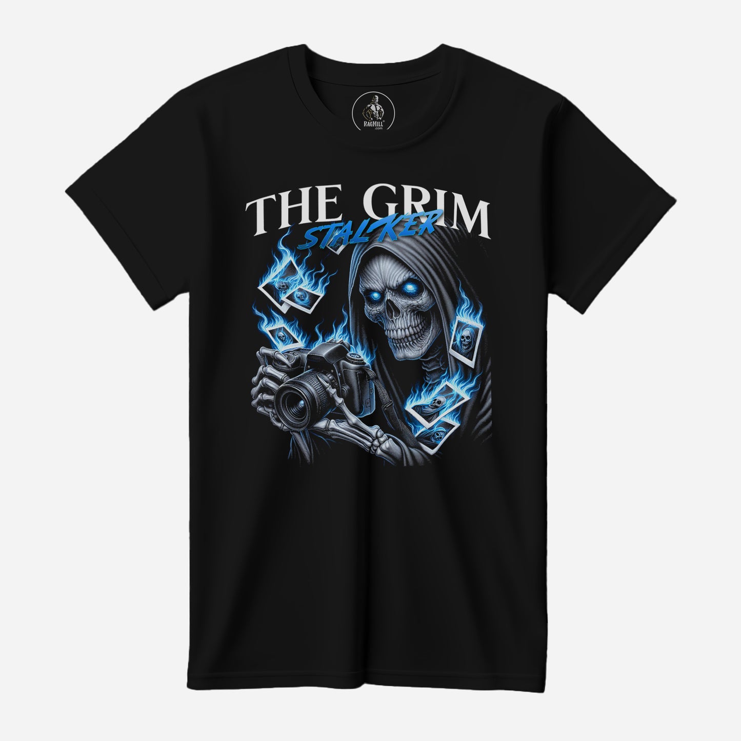 The Grim Stalker Black Bella+Canvas T-Shirt