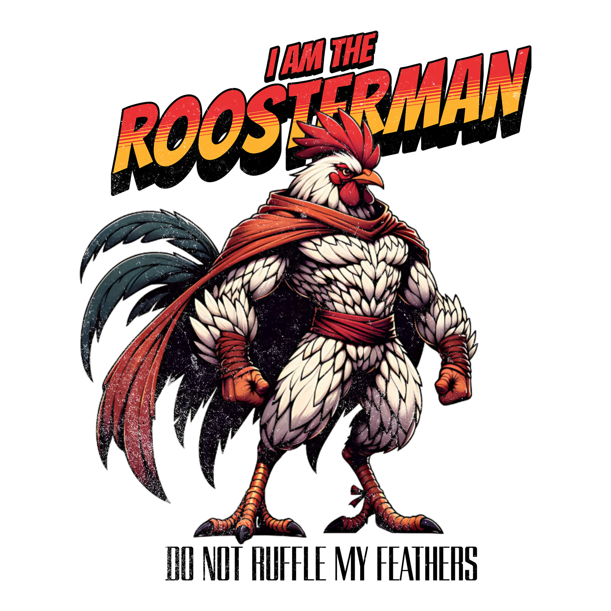 The RoosterMan DTF Design